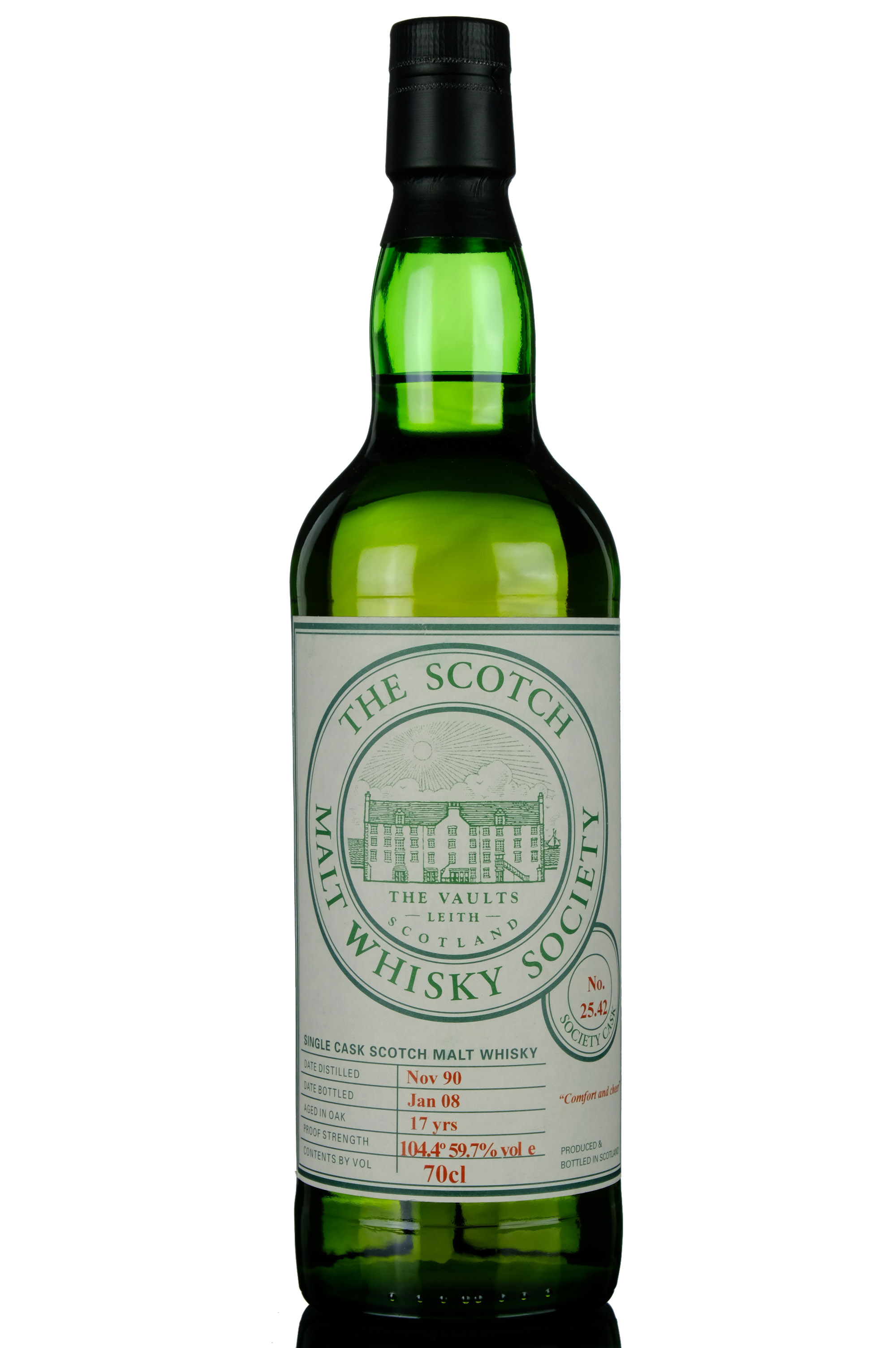 Rosebank 1990-2008 - 17 Year Old - SMWS 25.42 - Comfort & Cheer