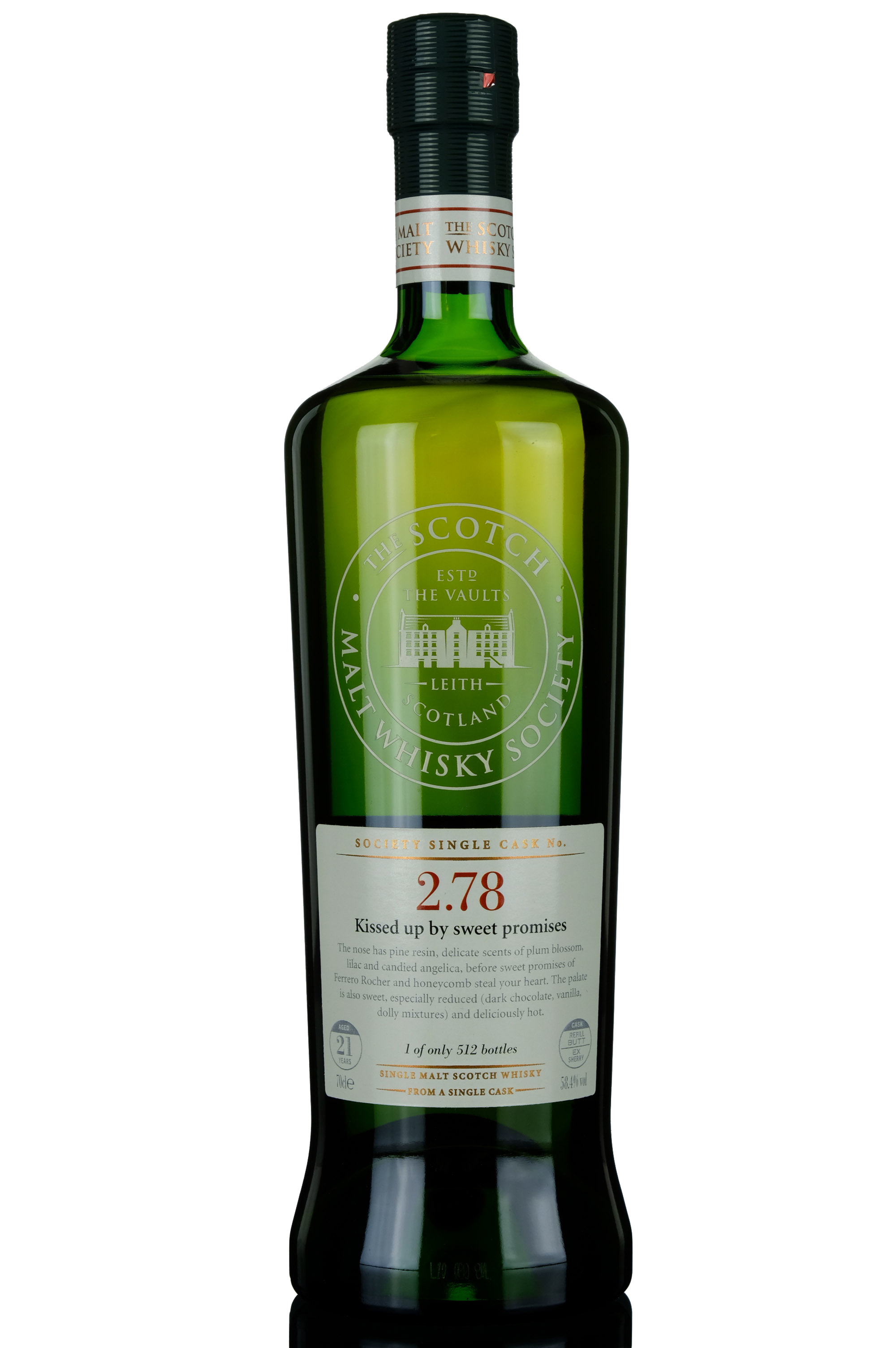 Glenlivet 1988-2010 - 21 Year Old - SMWS 2.78 - Kissed Up By Sweet Promises