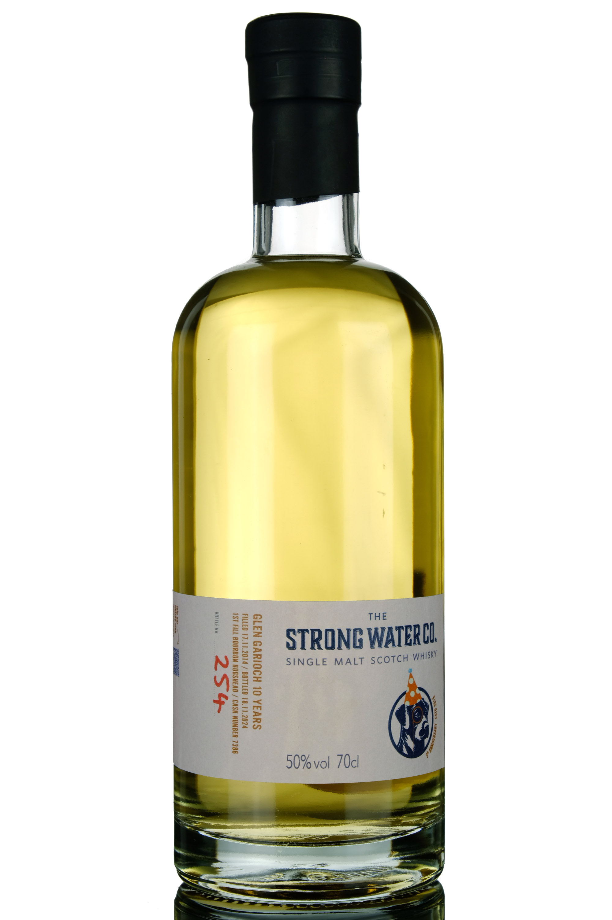 Glen Garioch 20142024  10 Year Old  Little Brown Dog Spirits  Single Cask 7386  Stron