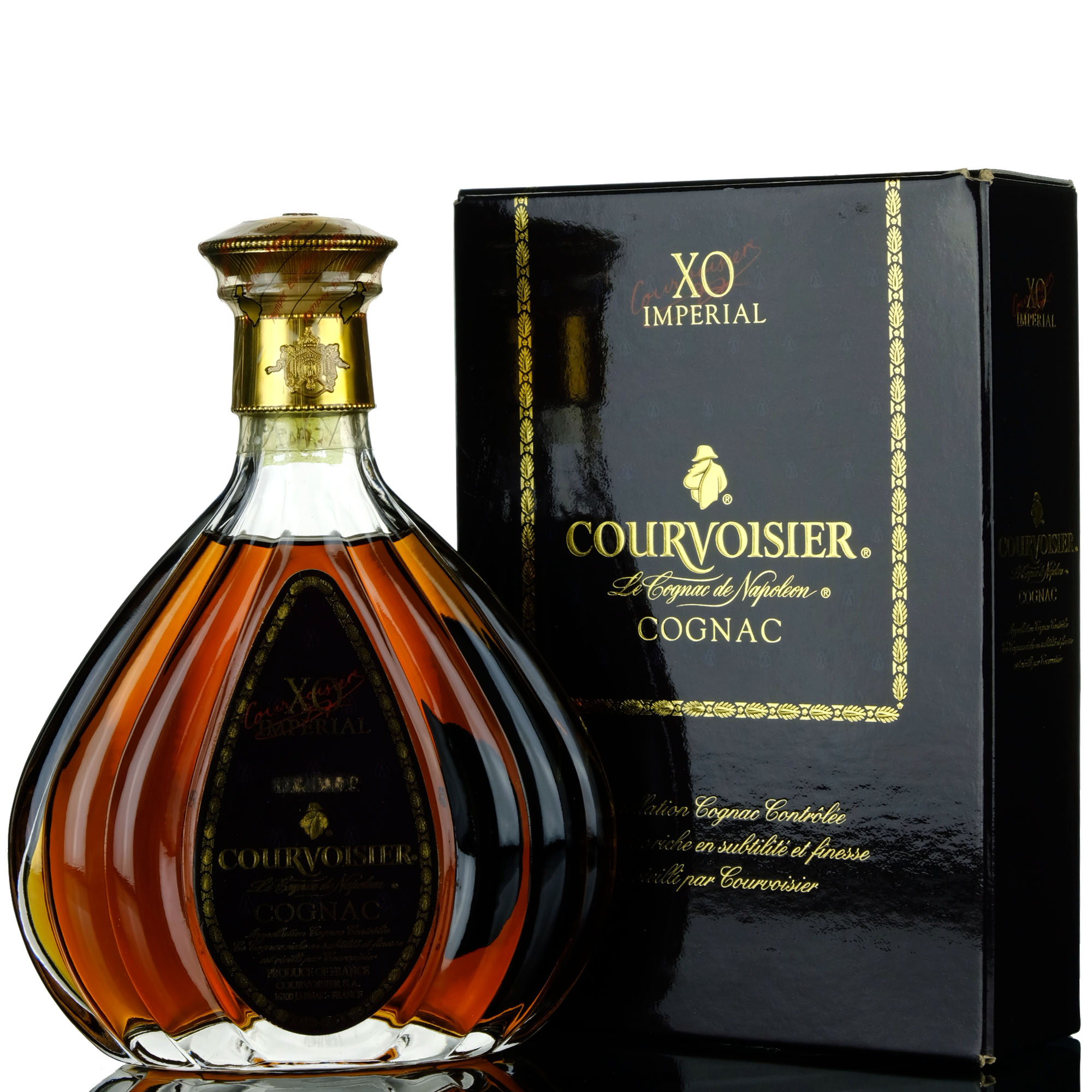Courvoisier XO Imperial Le Grande de Napoleon Cognac  1998 Release  Half Bottle