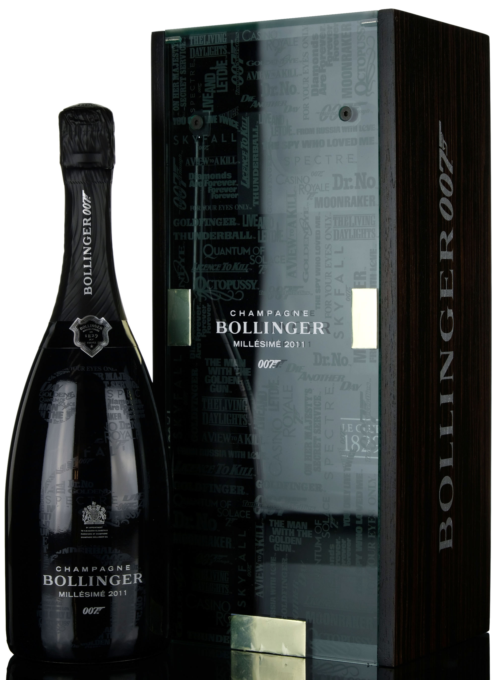 Bollinger 2011 Champagne  007 Limited Edition  Celebrating The 25th Film Of James Bond