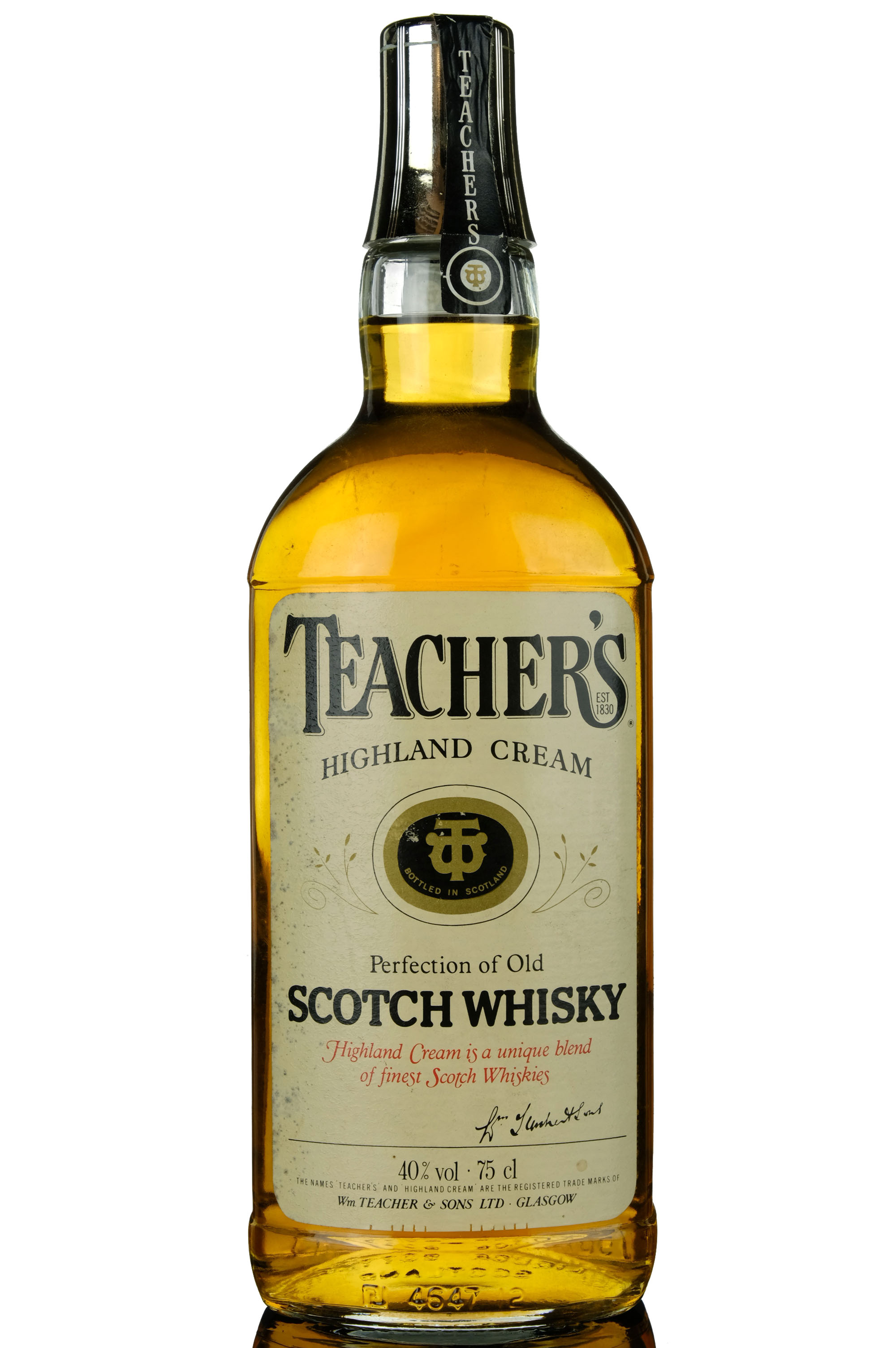 Teachers Highland Cream - 1980s
