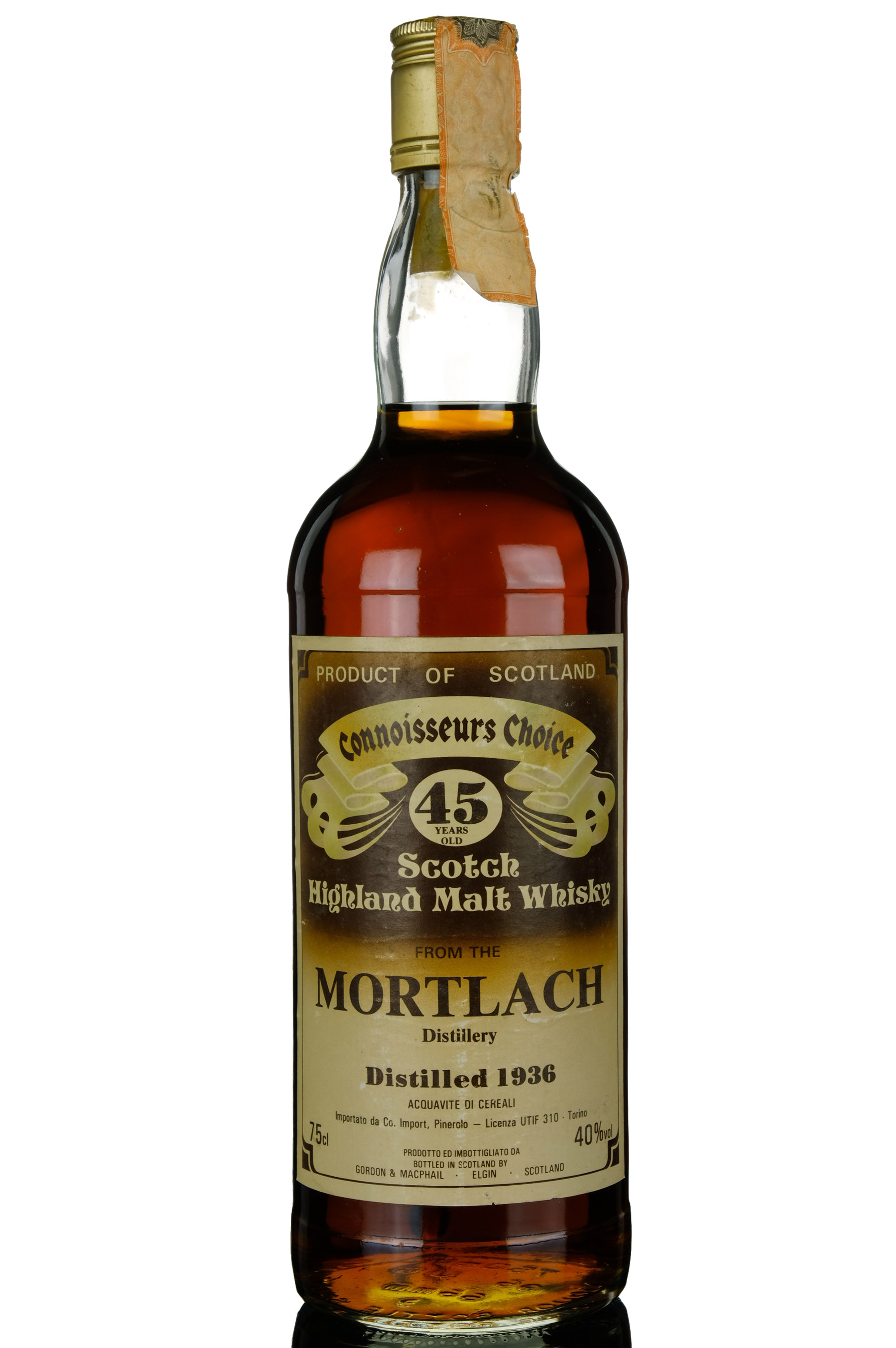 Mortlach 1936 - 45 Year Old -  Gordon & MacPhail - Connoisseurs Choice - Pinerolo Import