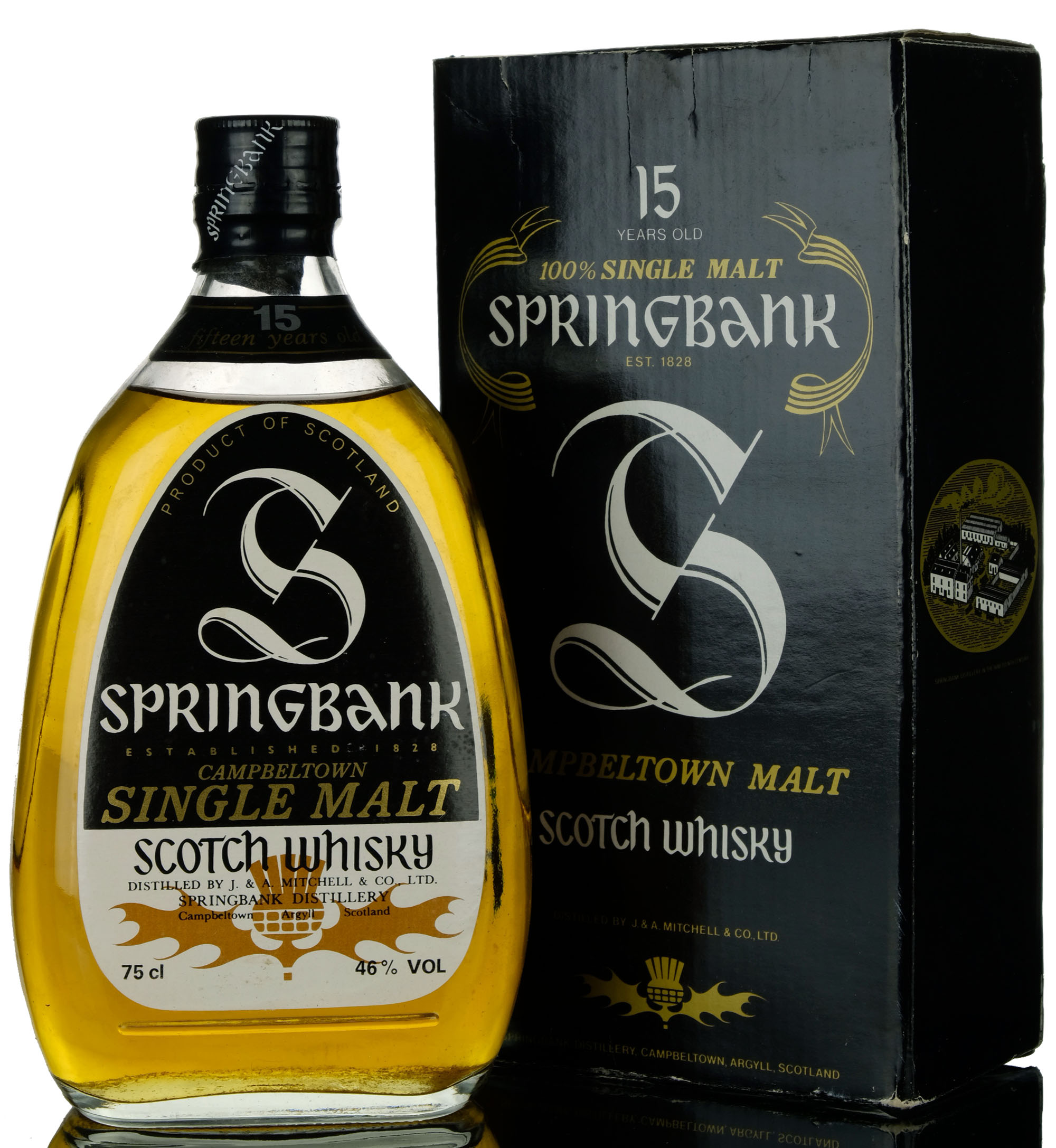 Springbank 15 Year Old - Pear Shape - 1980s