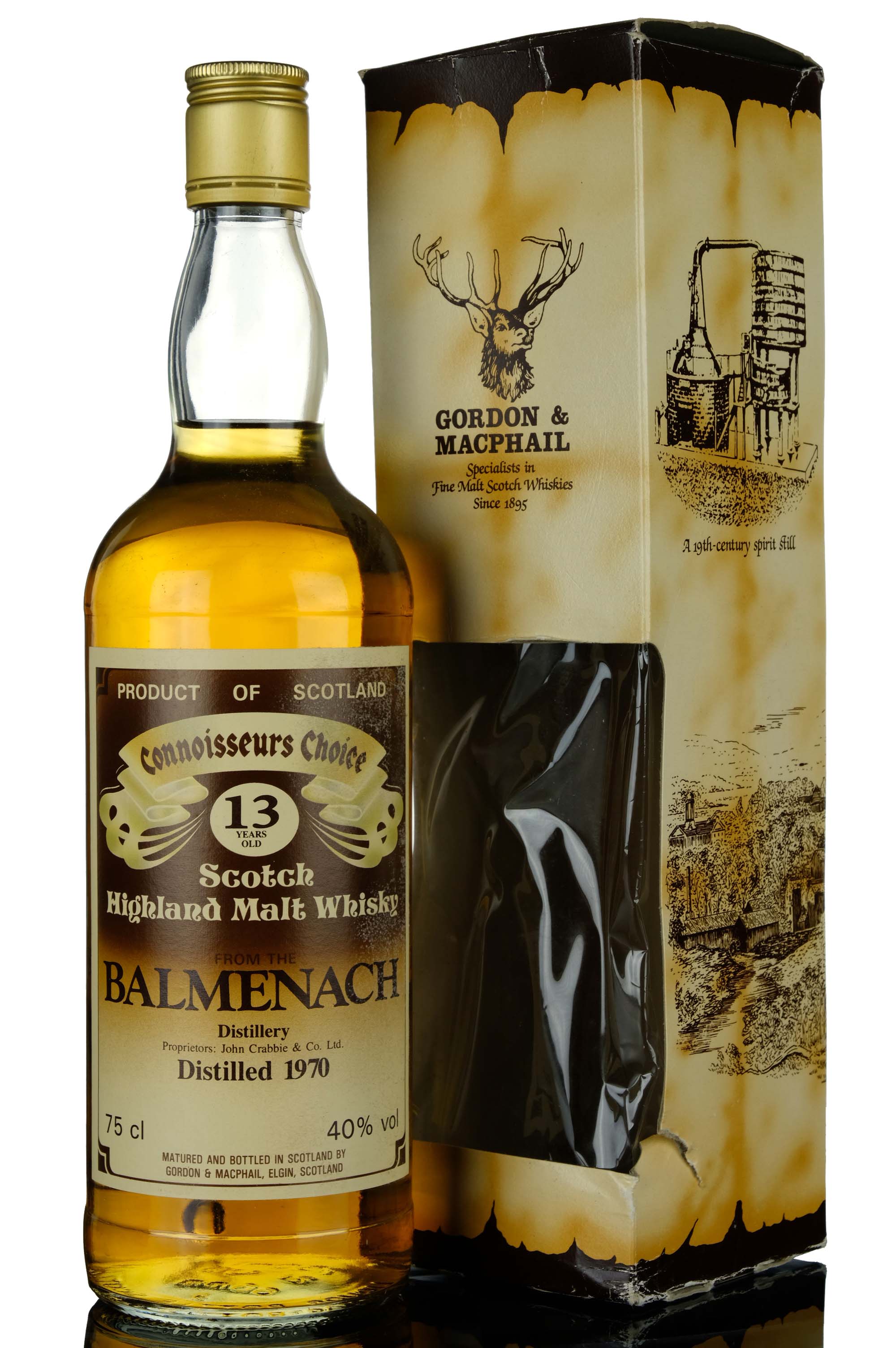 Balmenach 1970 - 13 Year Old - Gordon & MacPhail - Connoisseurs Choice