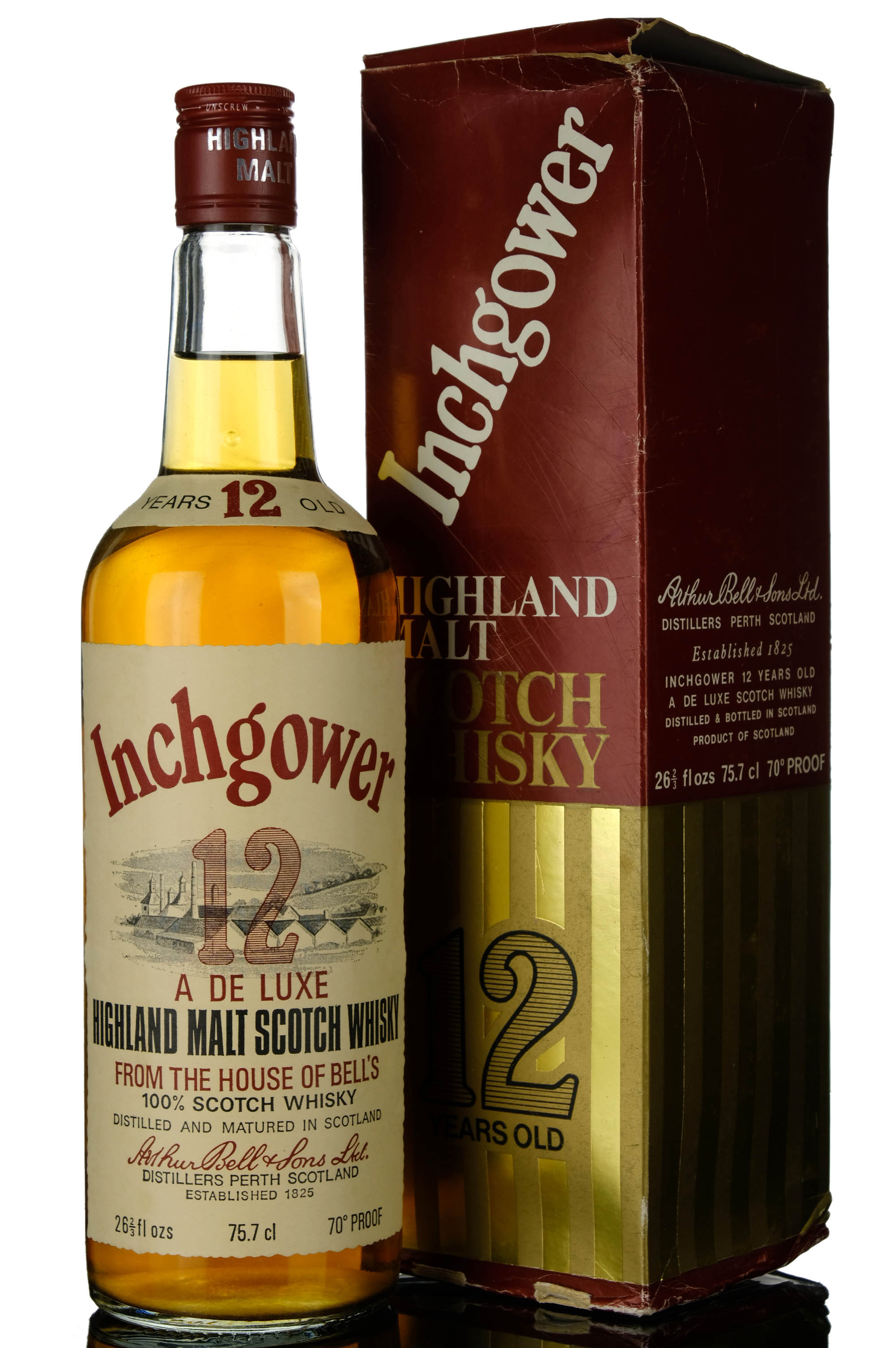 Inchgower 12 Year Old - Late 1970s