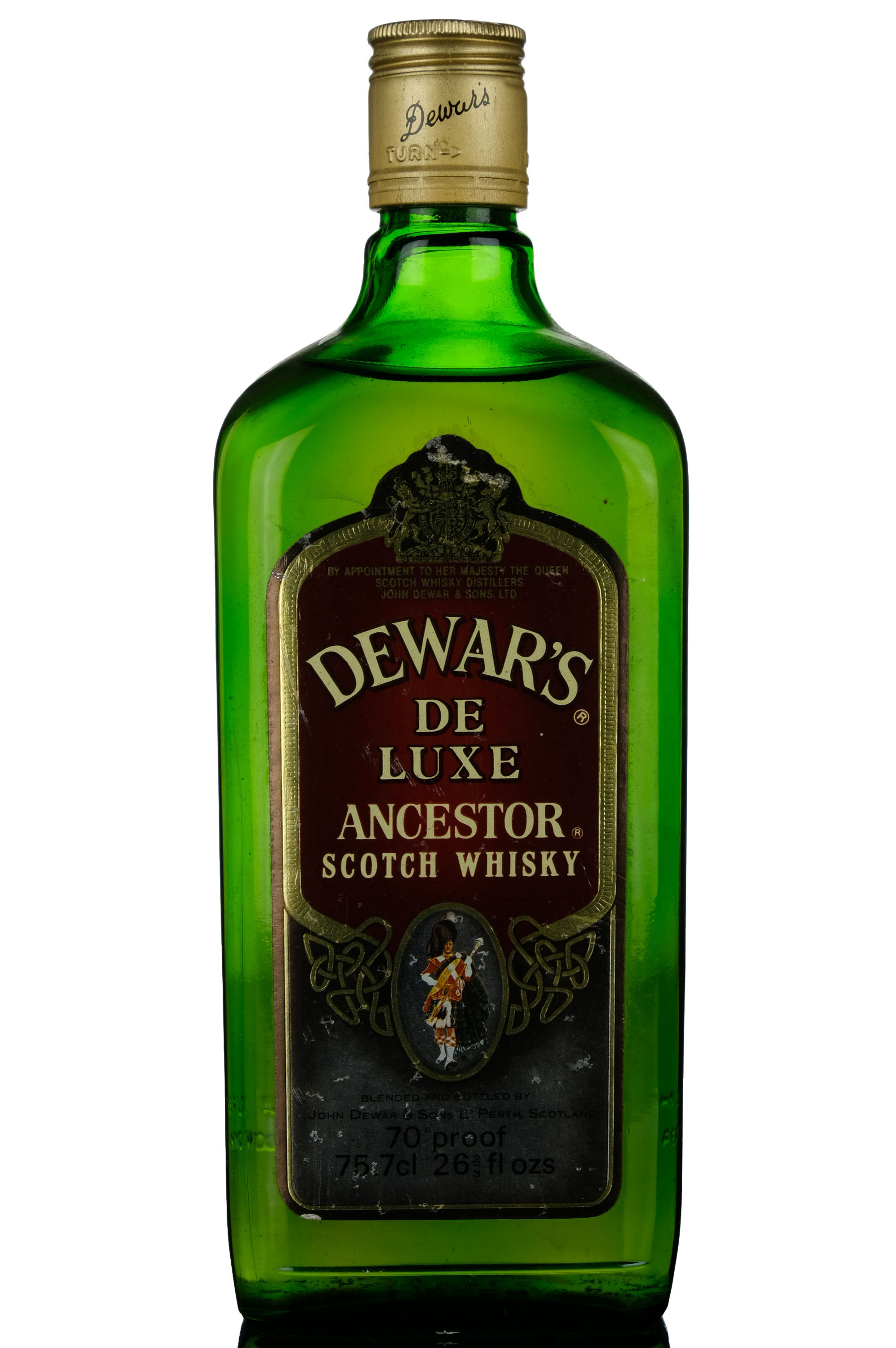 Dewars Ancestor De Luxe- Late 1970s