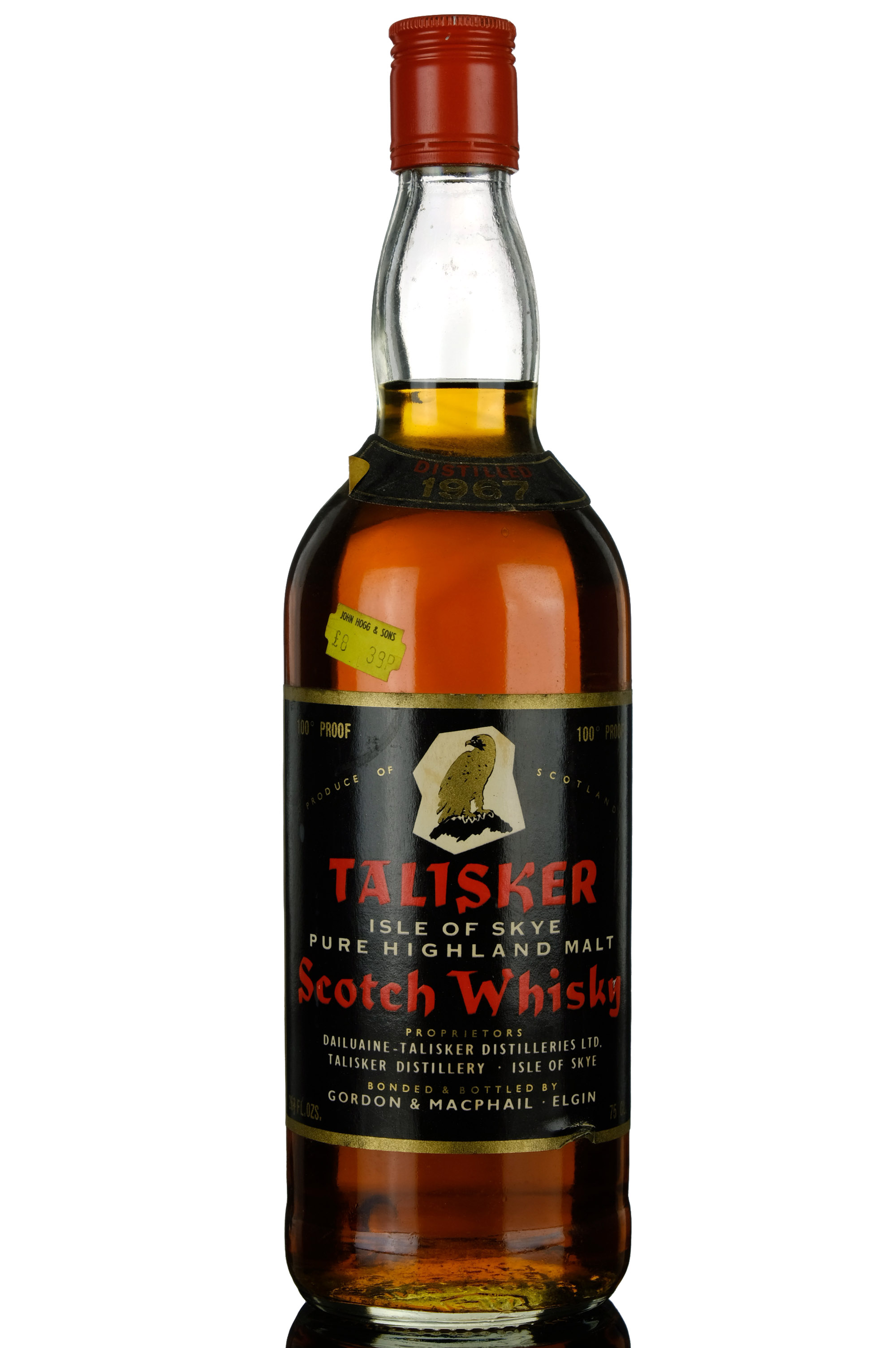 Talisker 1967 - Gordon & MacPhail - Late 1970s - 100 Proof