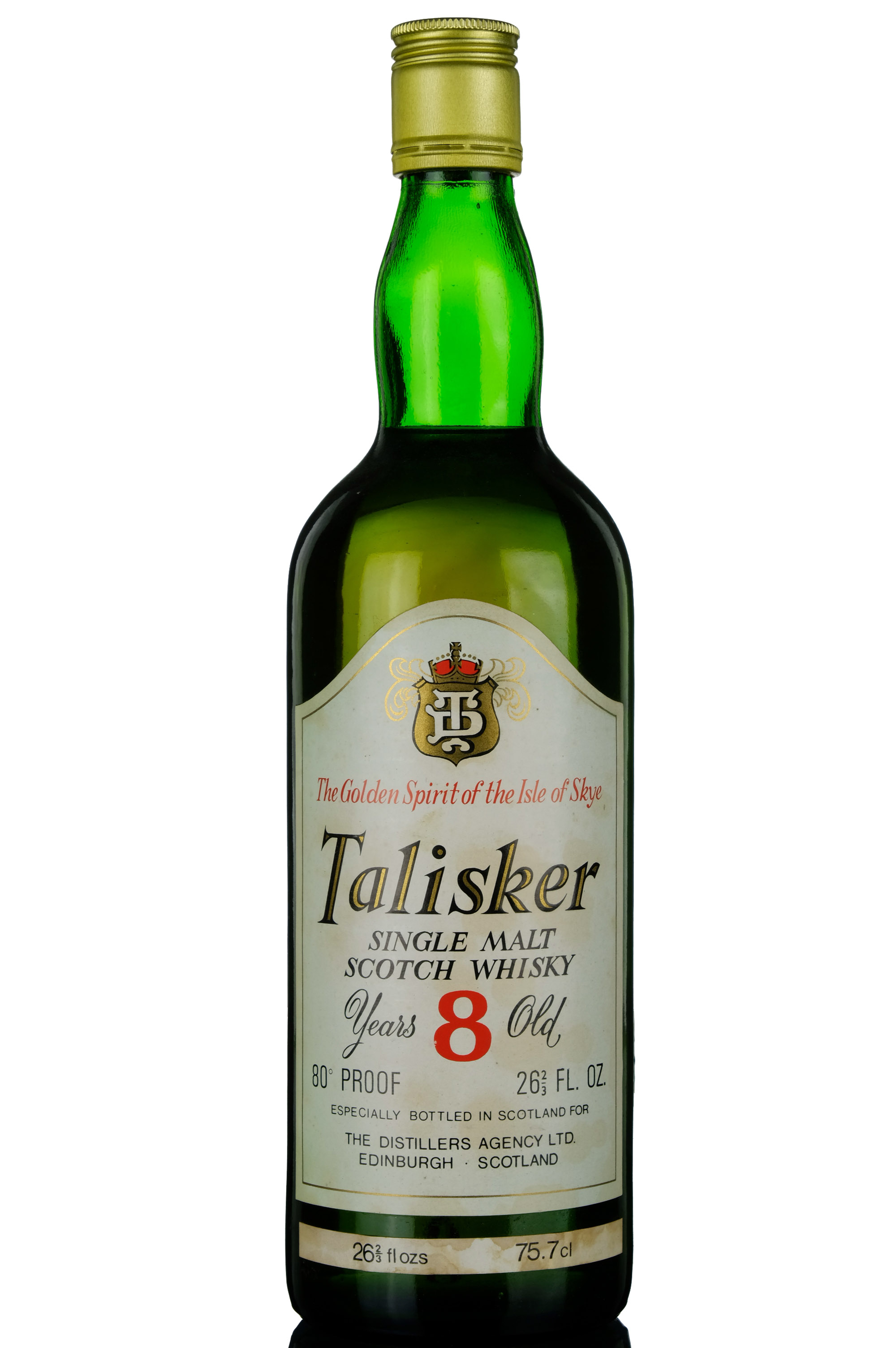 Talisker 8 Year Old - 80 Proof - Late 1970s