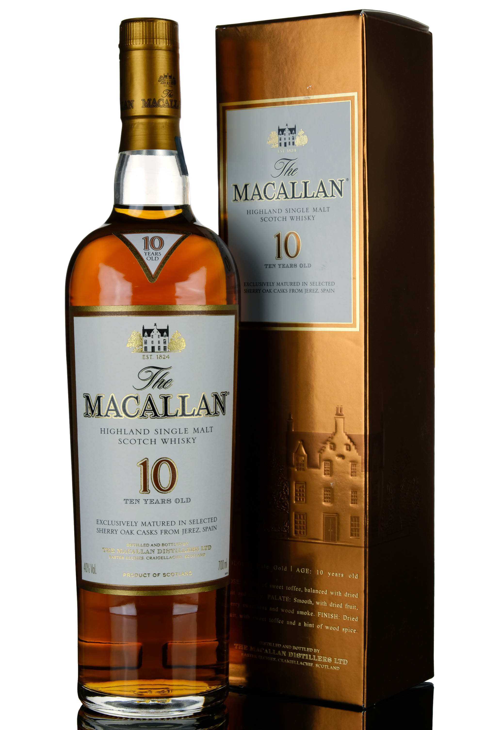 Macallan 10 Year Old - Sherry Cask - Mid 2000s