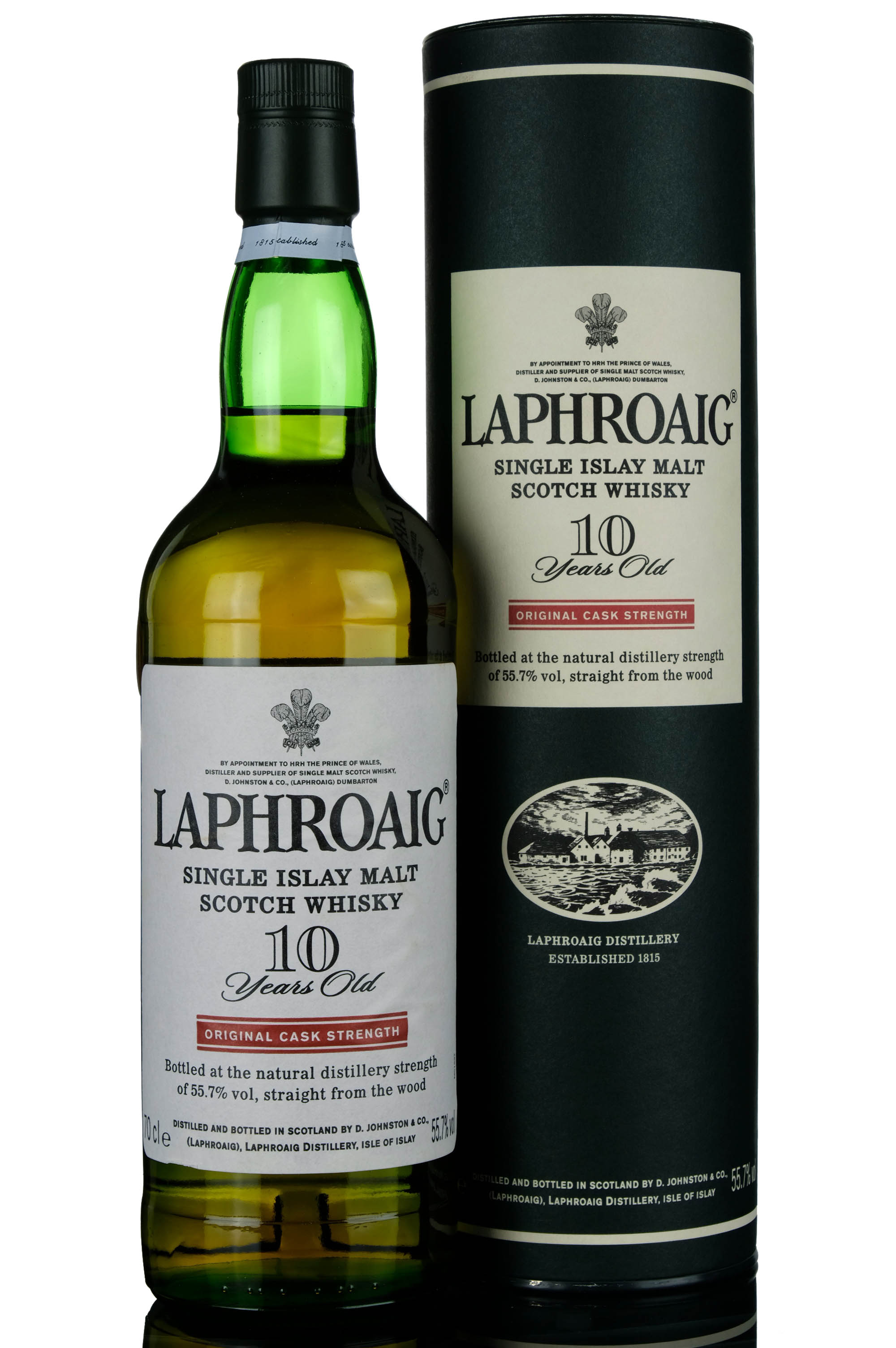 Laphroaig 10 Year Old - Original Cask Strength 55.7% - Mid 2000s