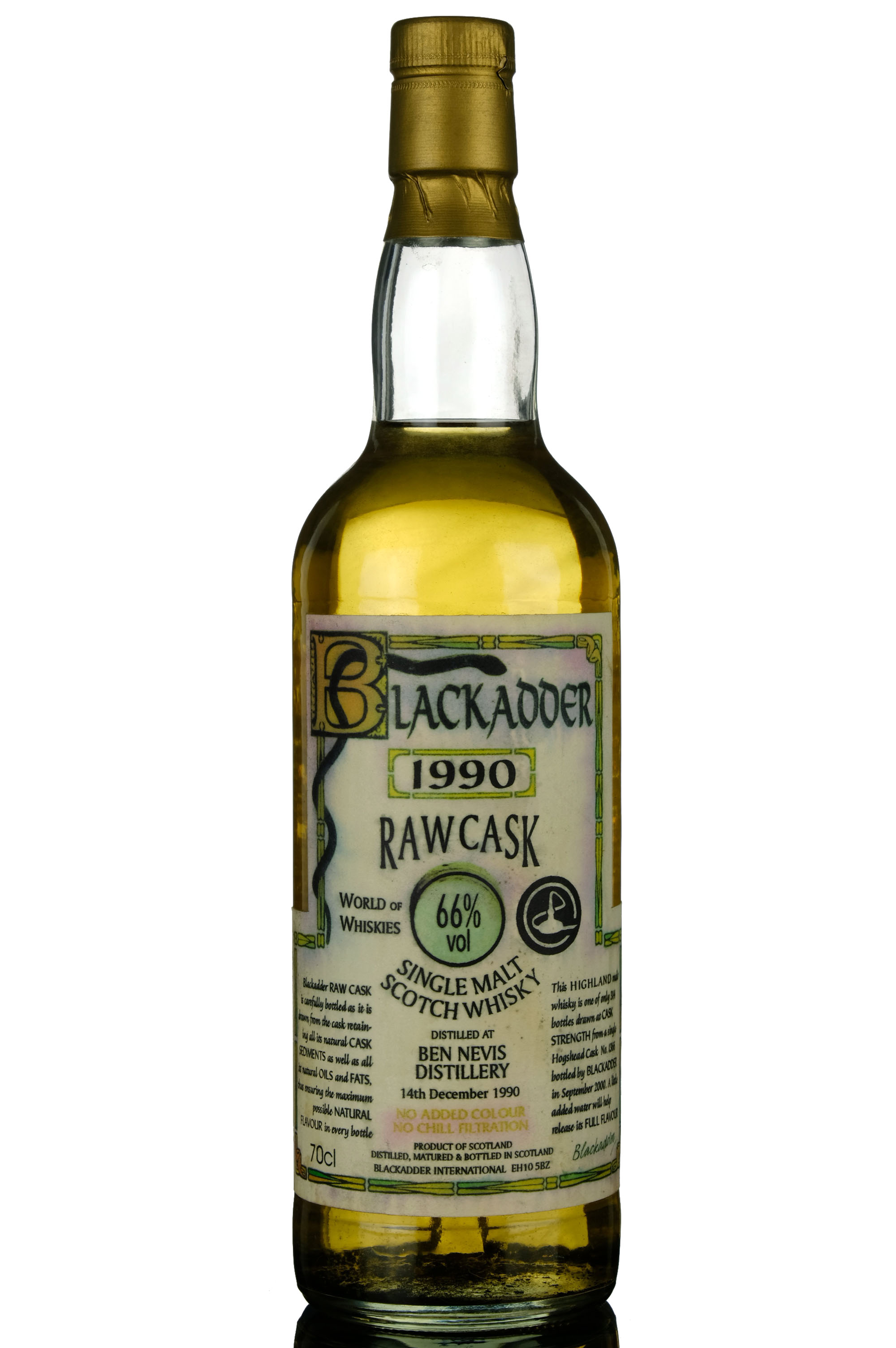 Ben Nevis 1990-2000 - 9 Year Old - Blackadder Raw Cask - Single Cask 1366
