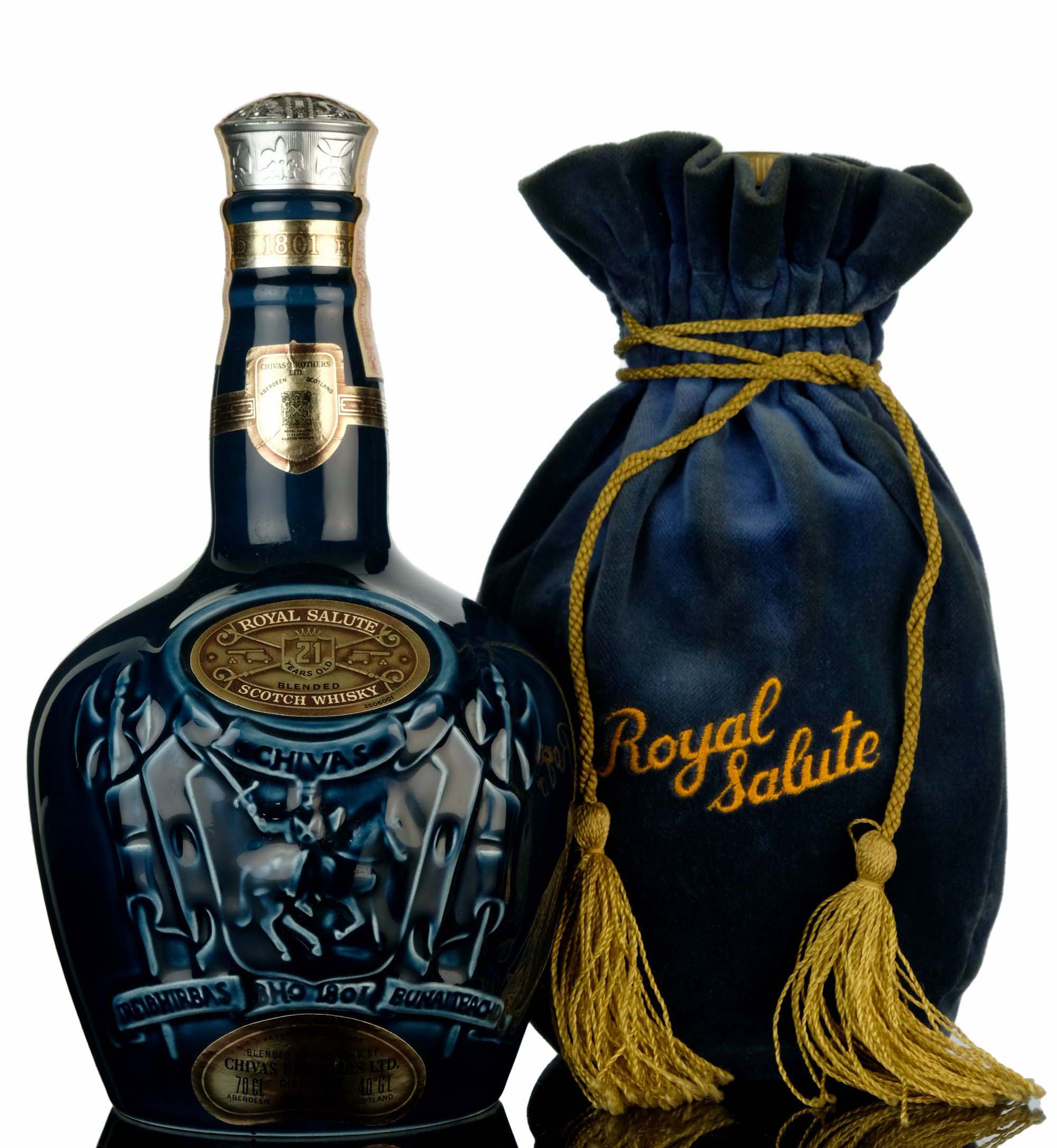 Royal Salute 21 Year Old - Blue Ceramic