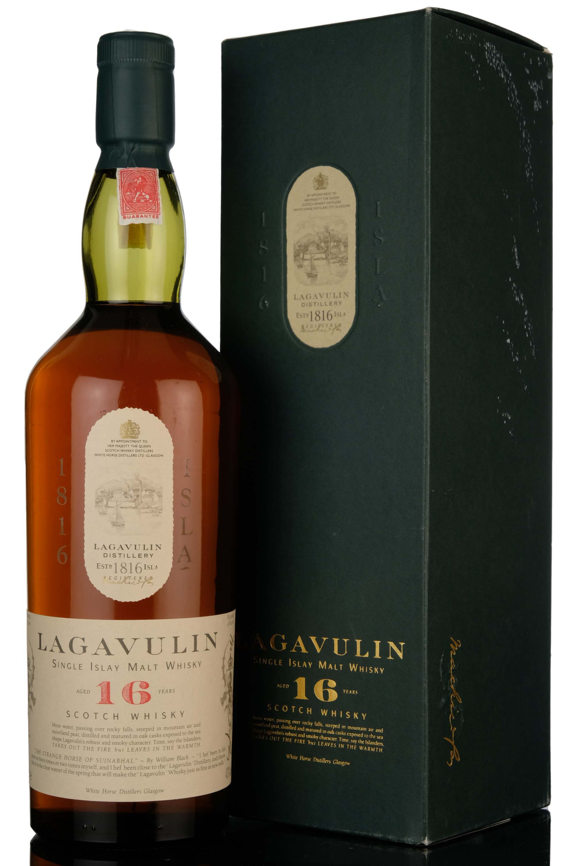 Lagavulin 16 Year Old - White Horse - Late 1980s