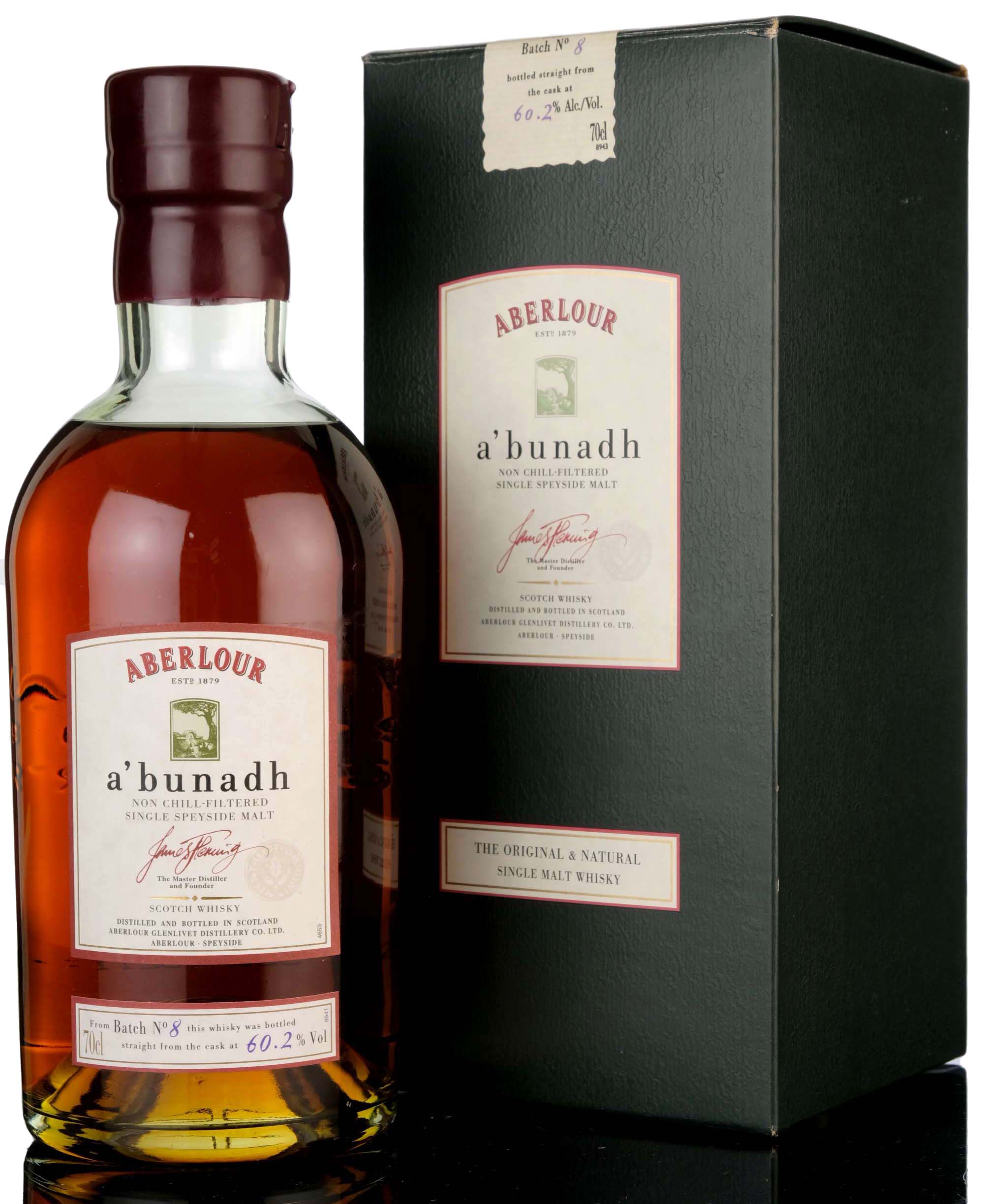 Aberlour A'bunadh - Batch 8 - 2001 Release