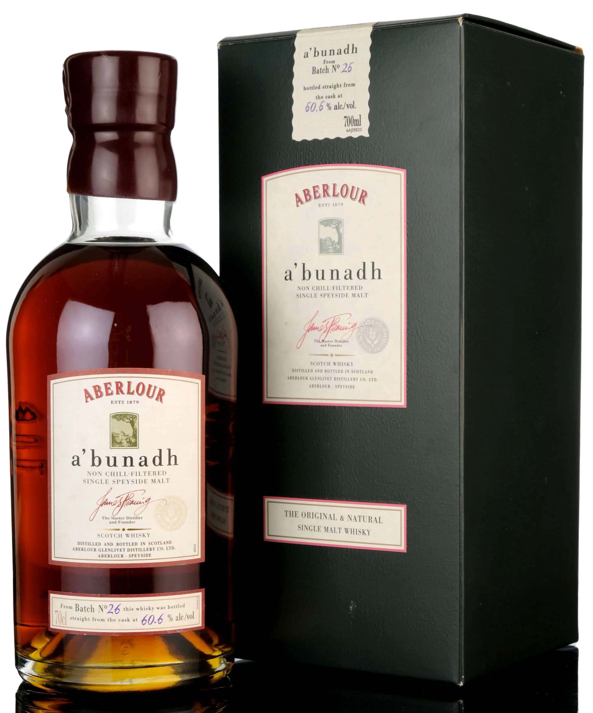 Aberlour A'bunadh - Batch 26 - 2009 Release