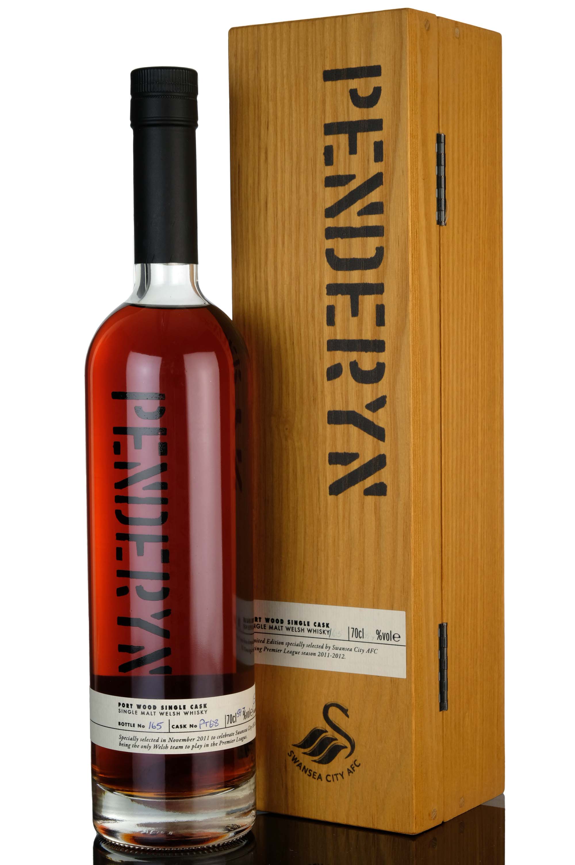 Penderyn Port Wood - Single Cask PT68 - Swansea City AFC 2011-2012 Premier League Season