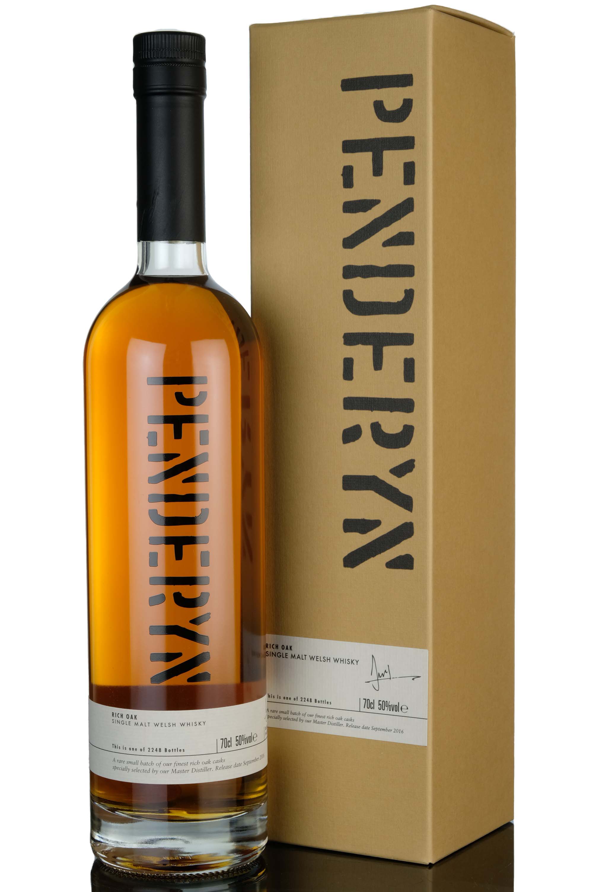 Penderyn Rich Oak - Small Batch - 2016 Release