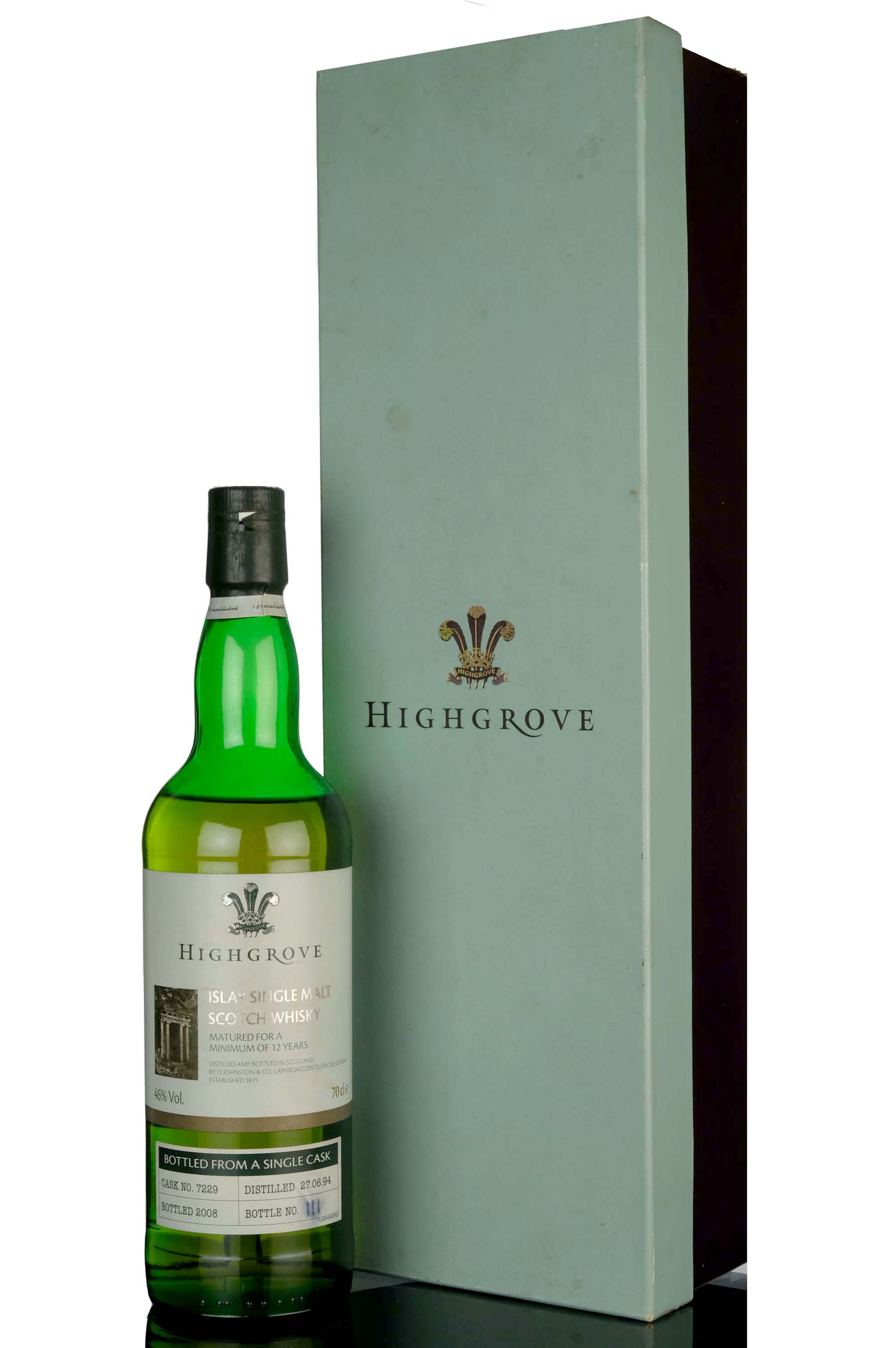 Laphroaig 1994 - 2008 12 Highgrove Single Cask 7229