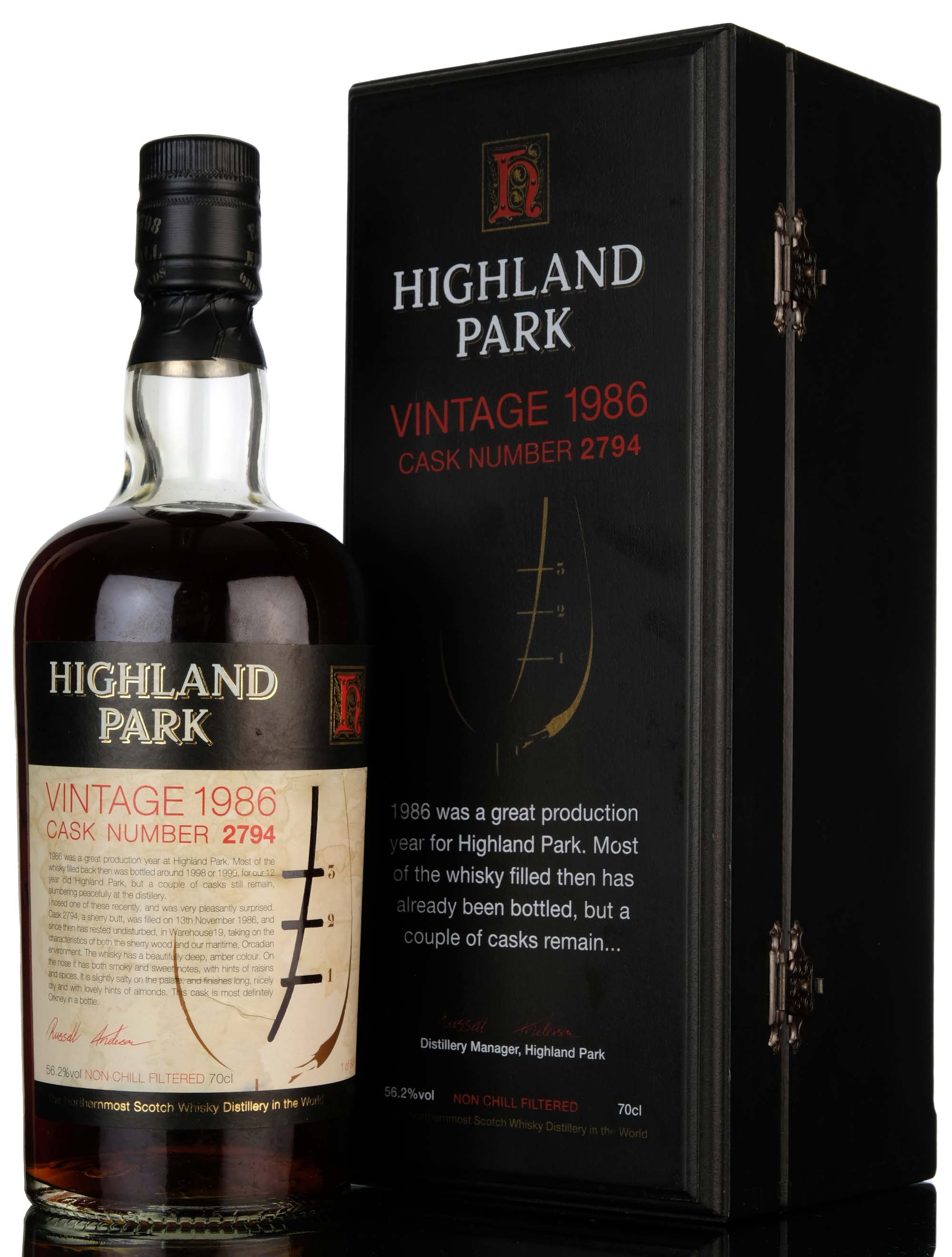 Highland Park 1986 - 2006 20 Single Cask 2794