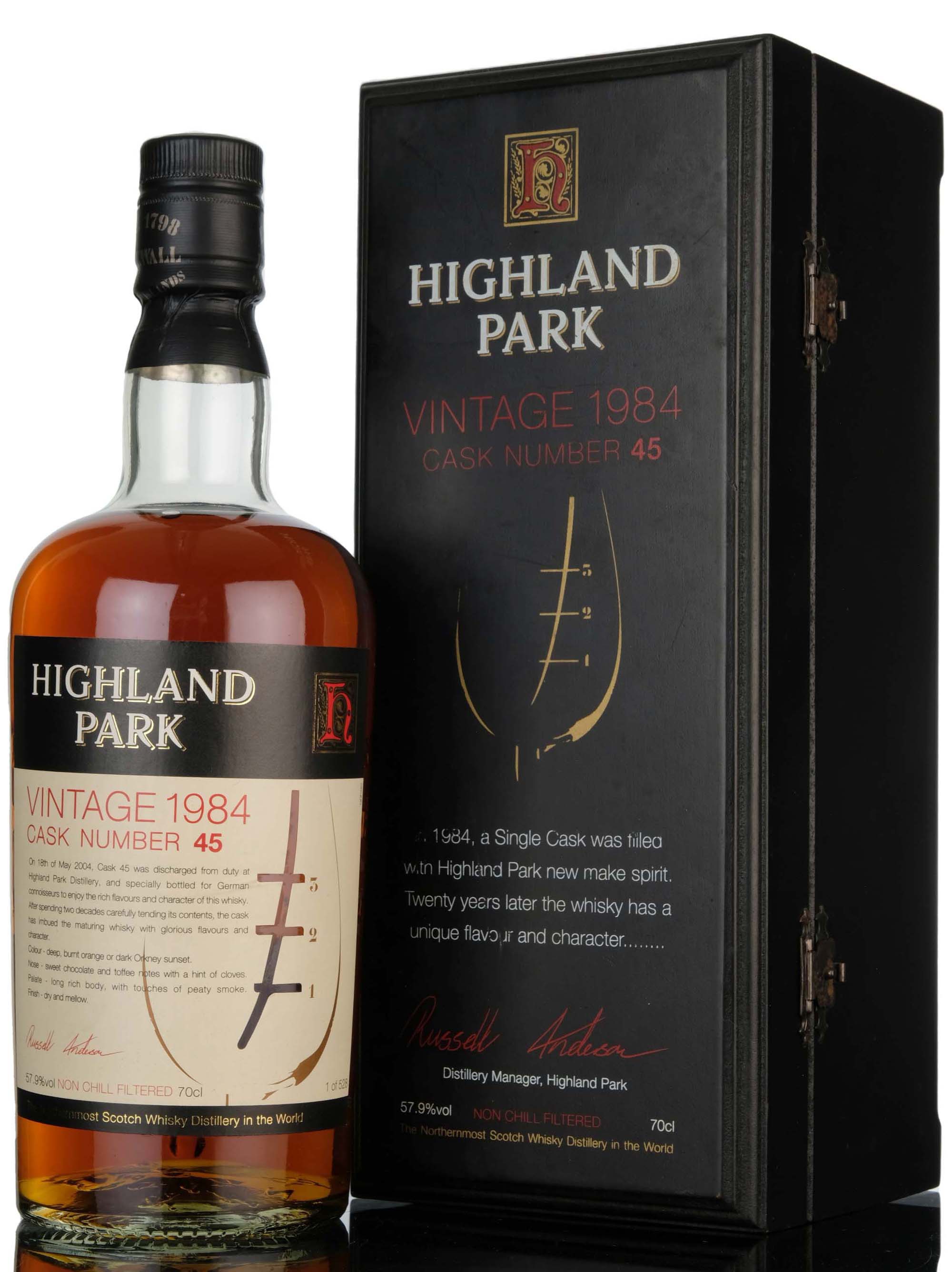 Highland Park 1984 - 2004 20 Single Cask 45 German Exclusive