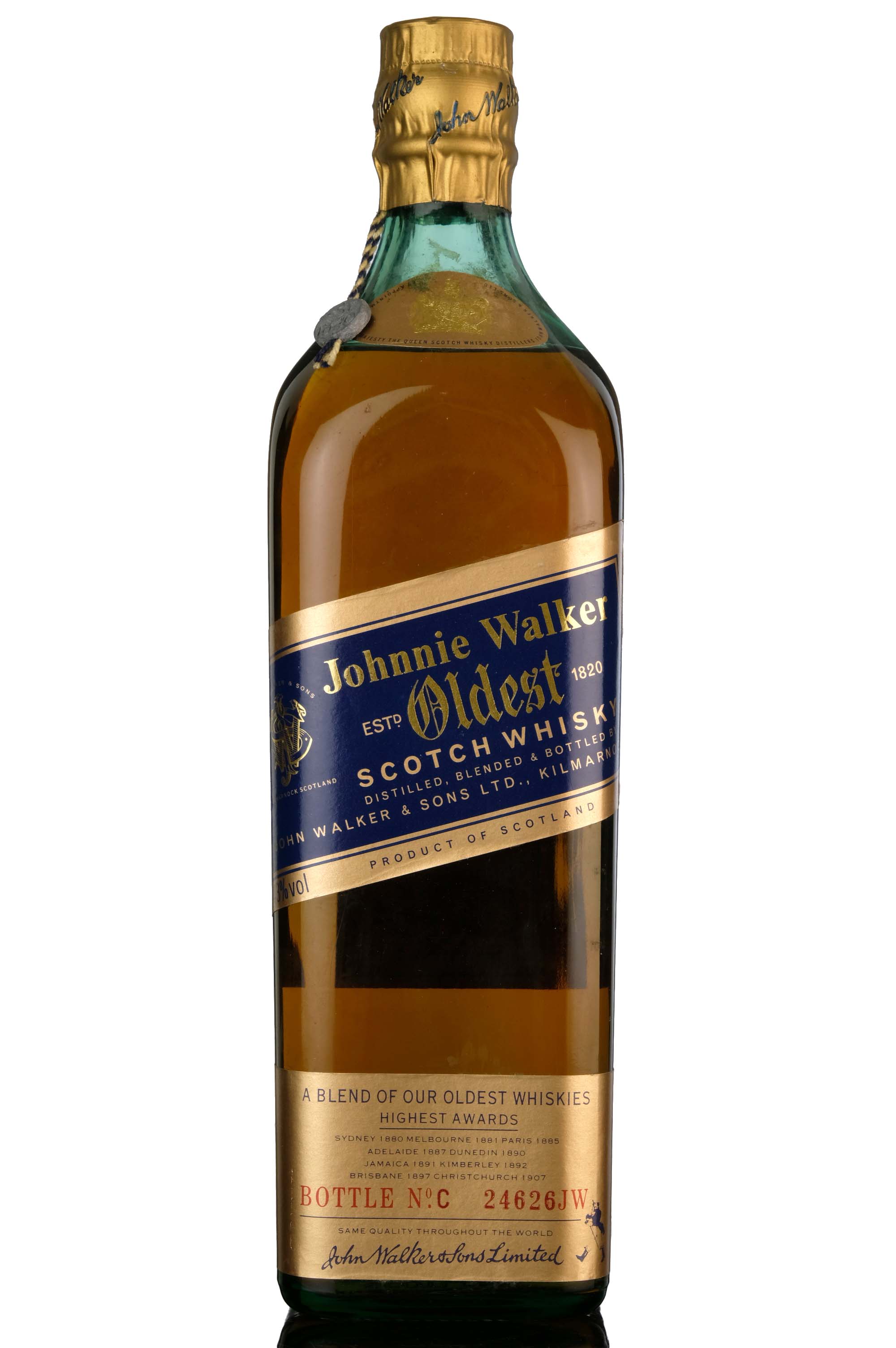 Johnnie Walker Oldest - 1980s