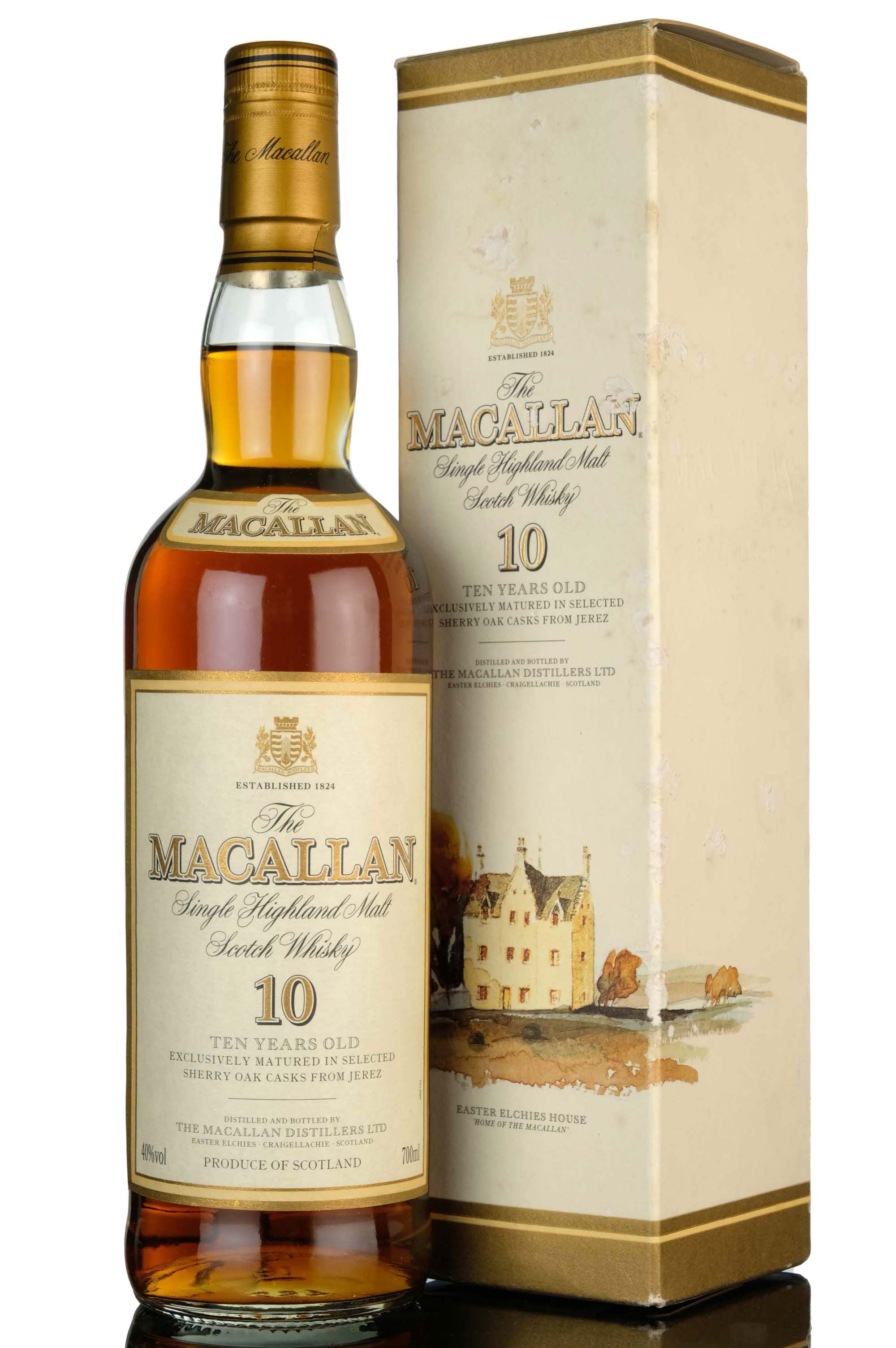 Macallan 10 Year Old - Sherry Cask - Early 2000s