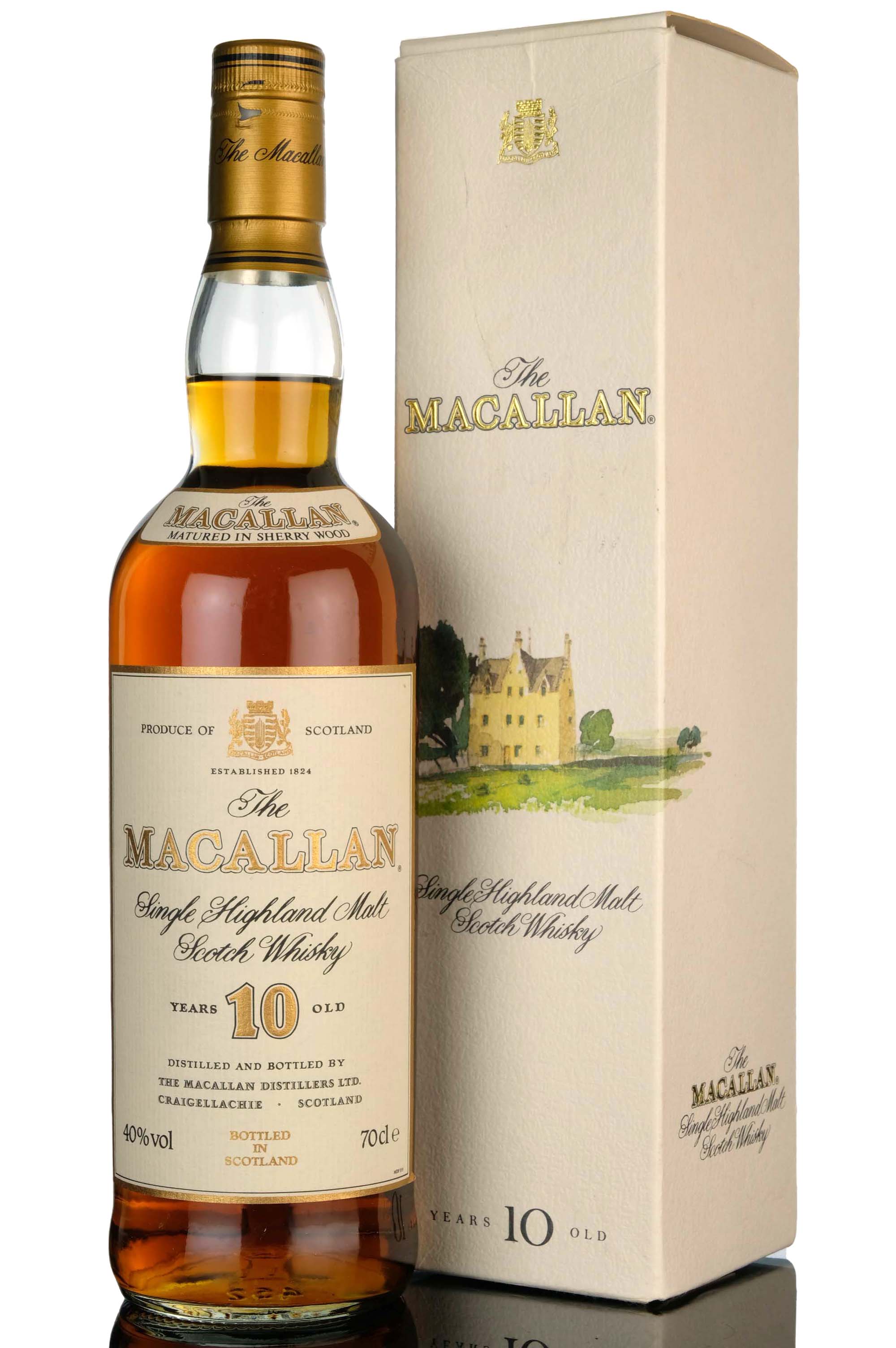 Macallan 10 Year Old - Sherry Cask - 1990s