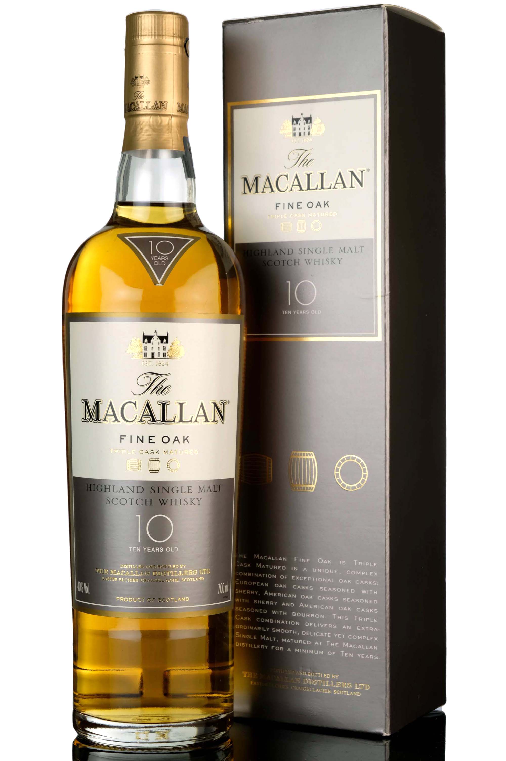 Macallan 10 Year Old - Fine Oak - Mid 2000s