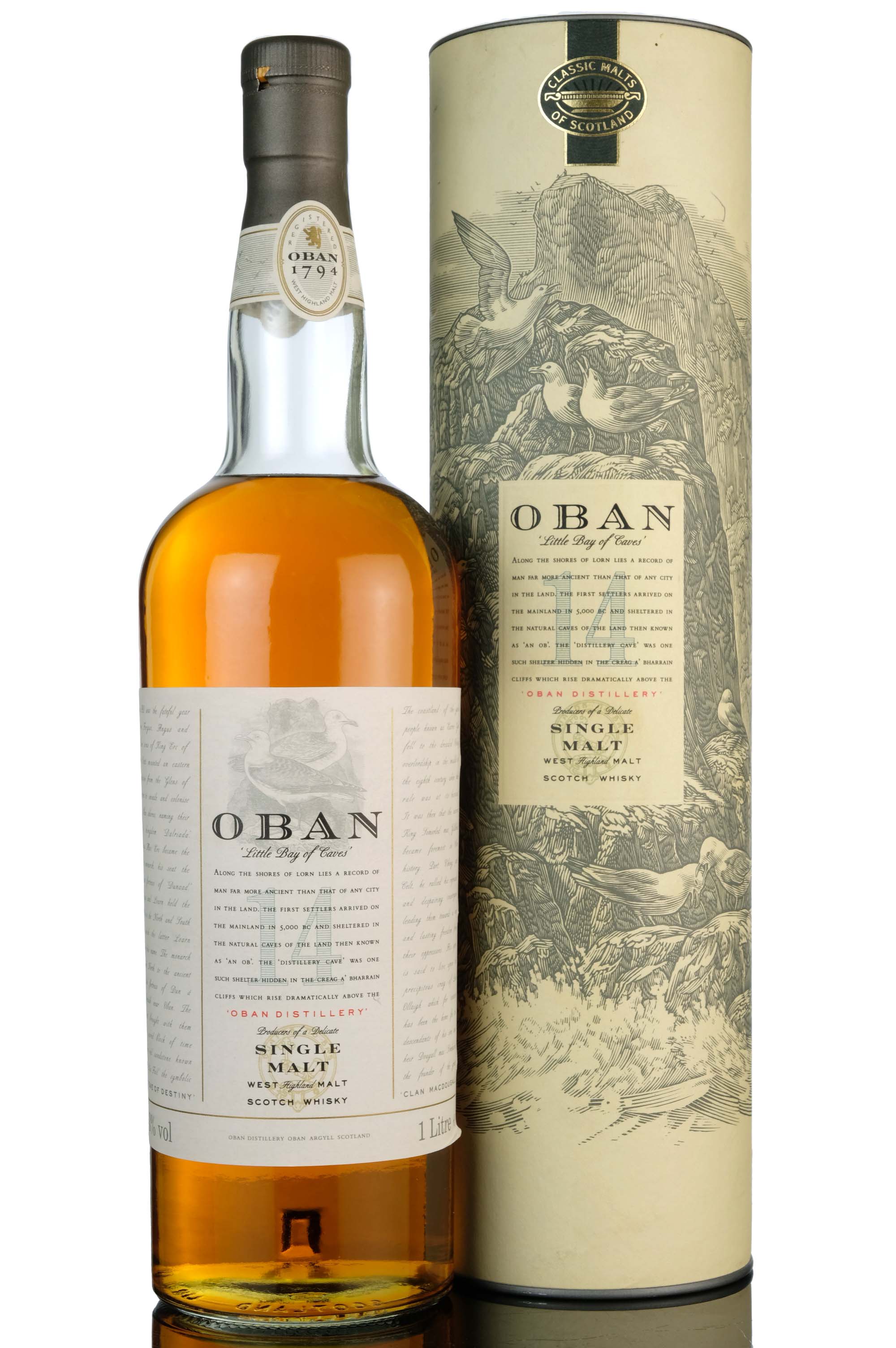 Oban 14 Year Old - 1990s - 1 Litre