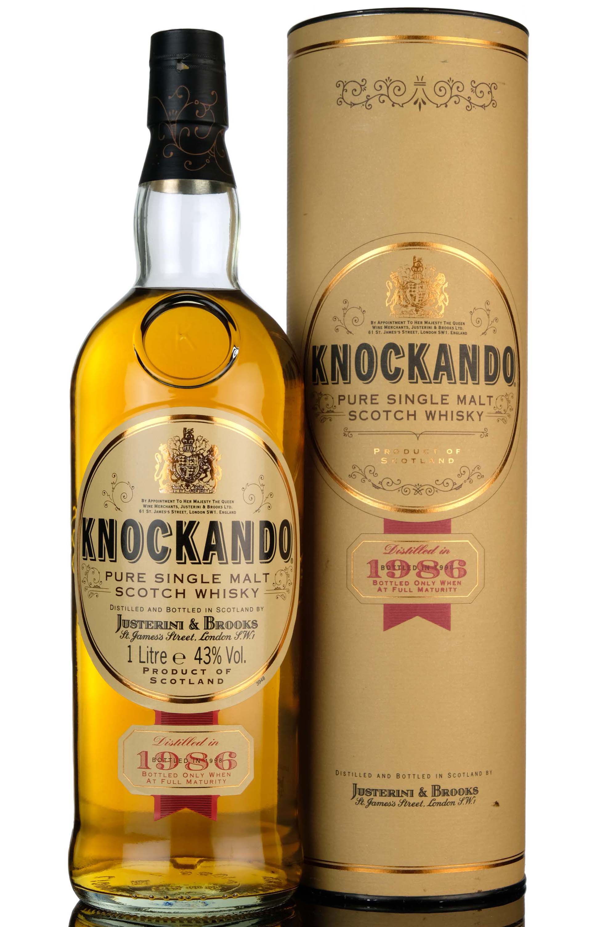 Knockando 1986-1998 - 1 Litre