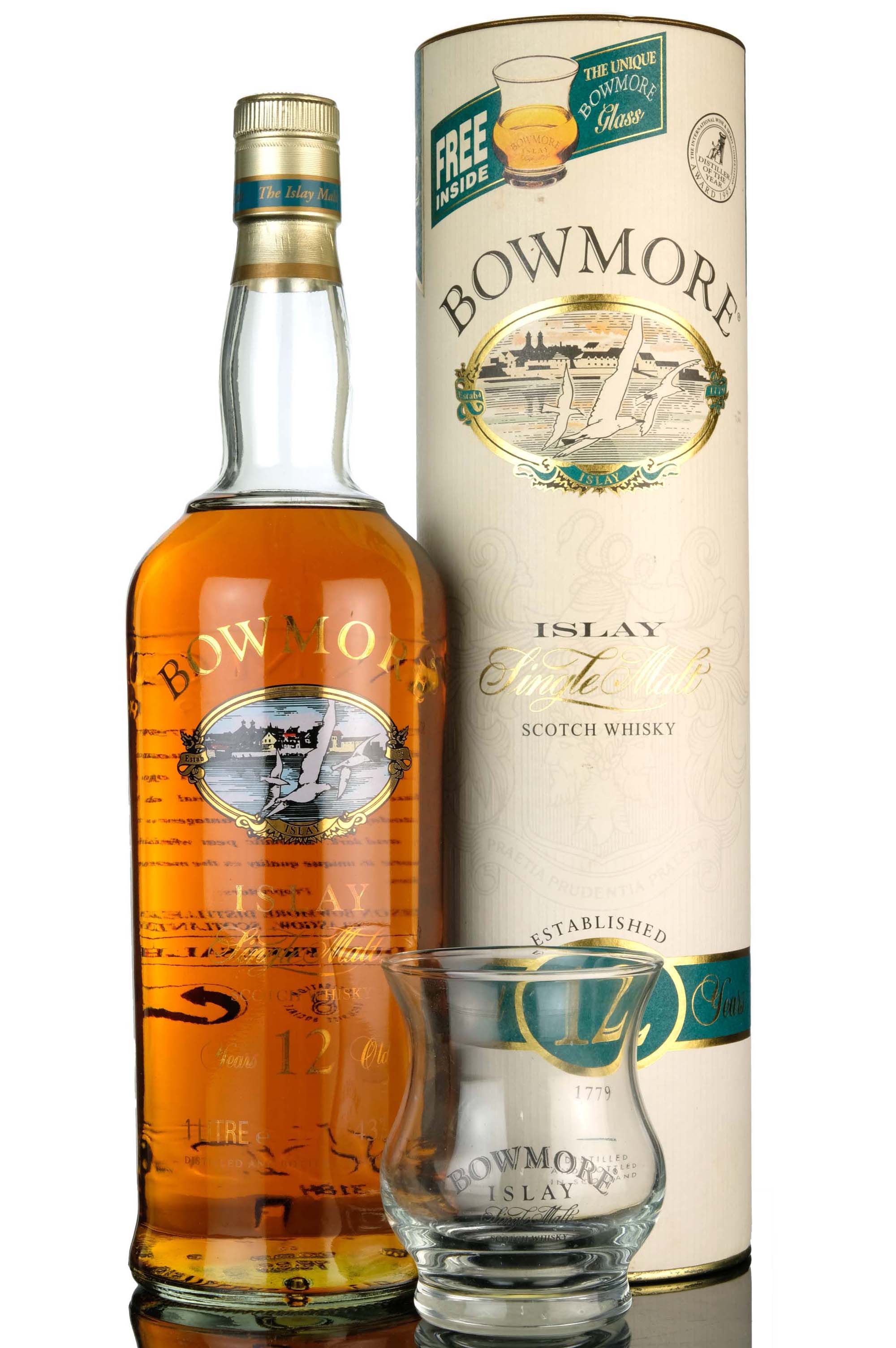 Bowmore 12 Year Old - 1990s - 1 Litre