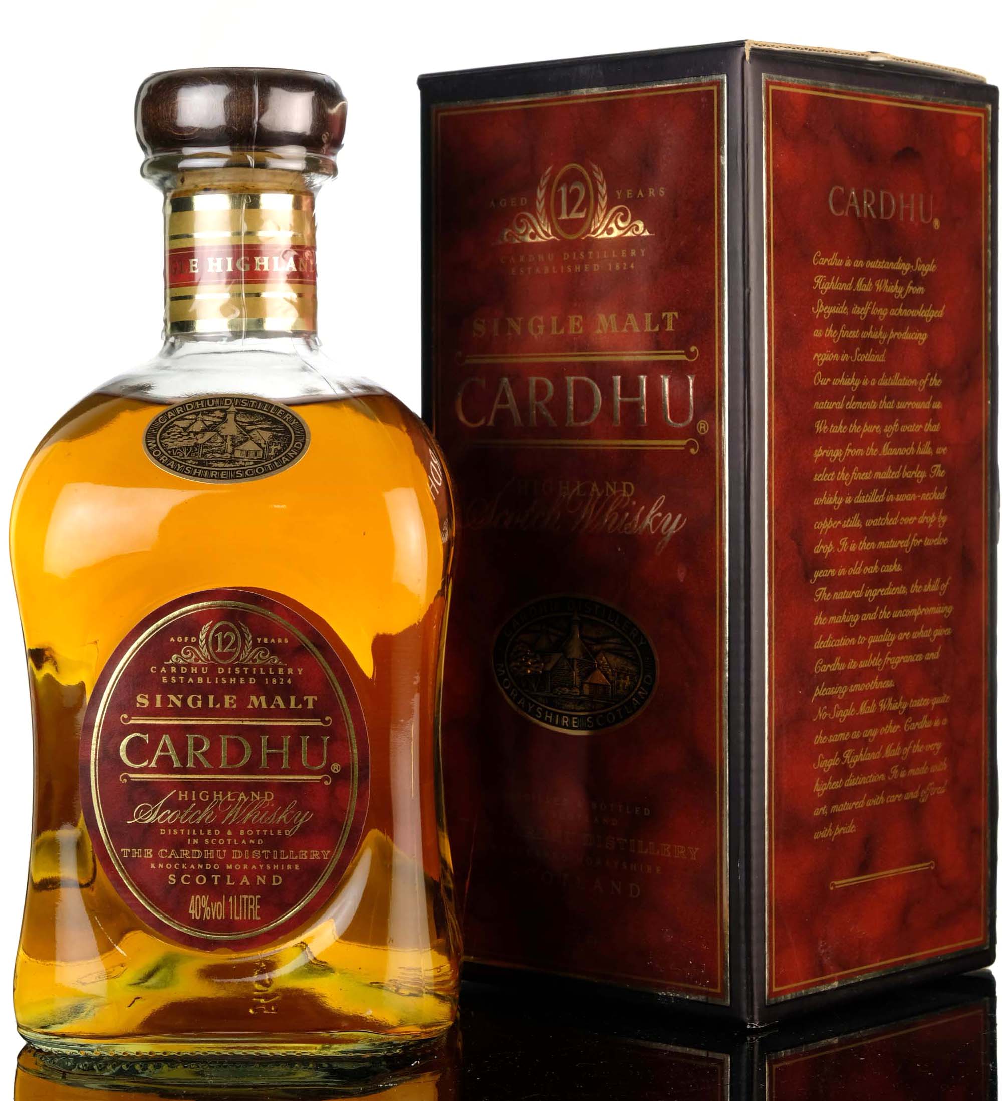 Cardhu 12 Year Old - Circa 2000 - 1 Litre