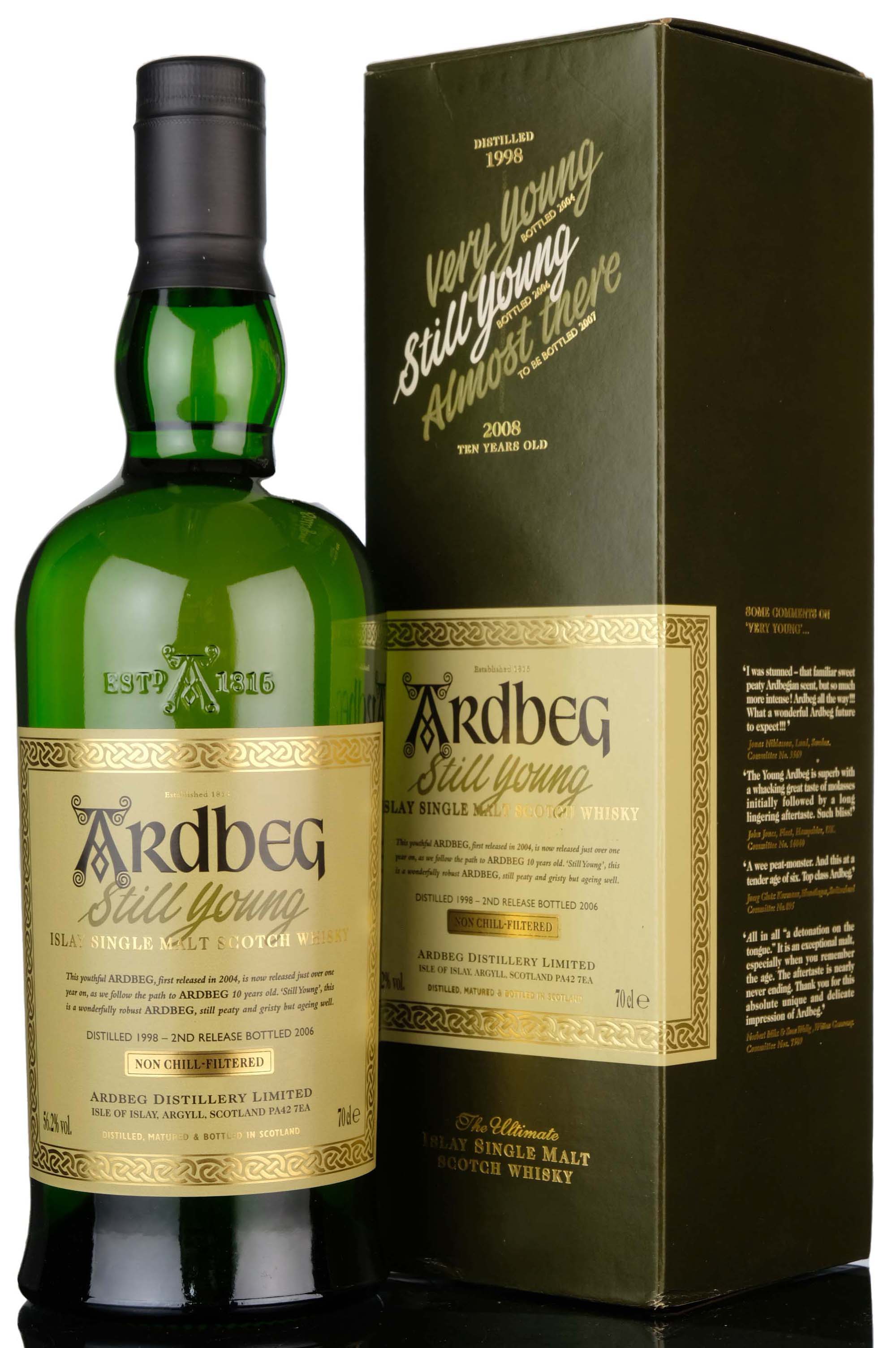 Ardbeg 1998-2006 - Still Young - Second Release