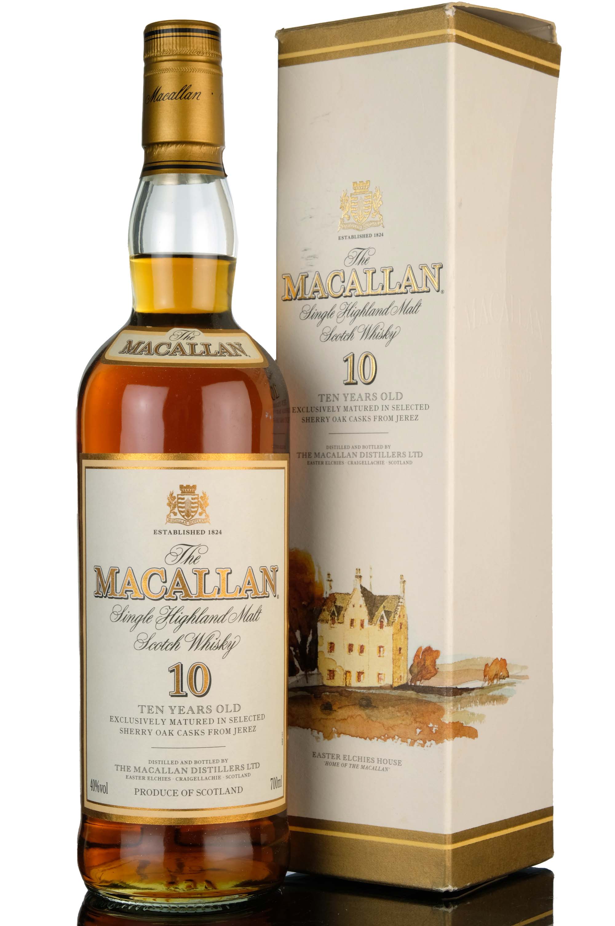 Macallan 10 Year Old - Sherry Cask - Early 2000s