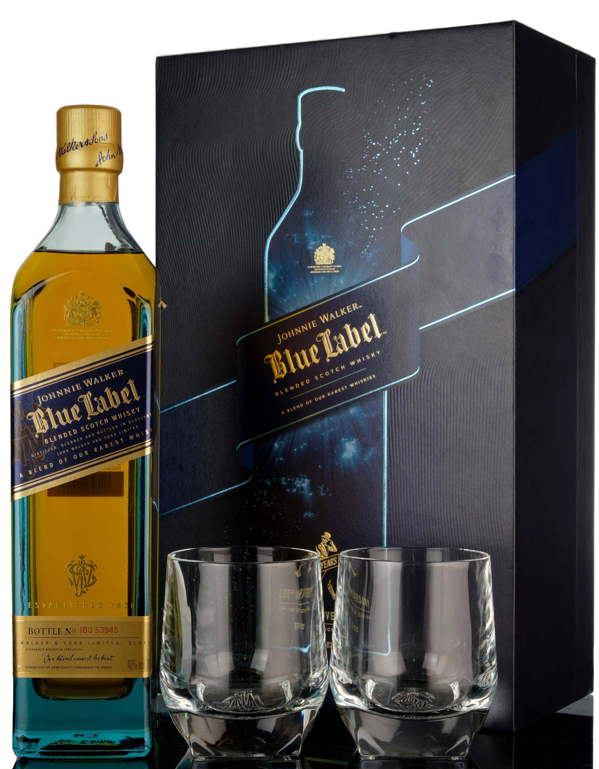 Johnnie Walker Blue Label - 200th Anniversary - Presentation Set