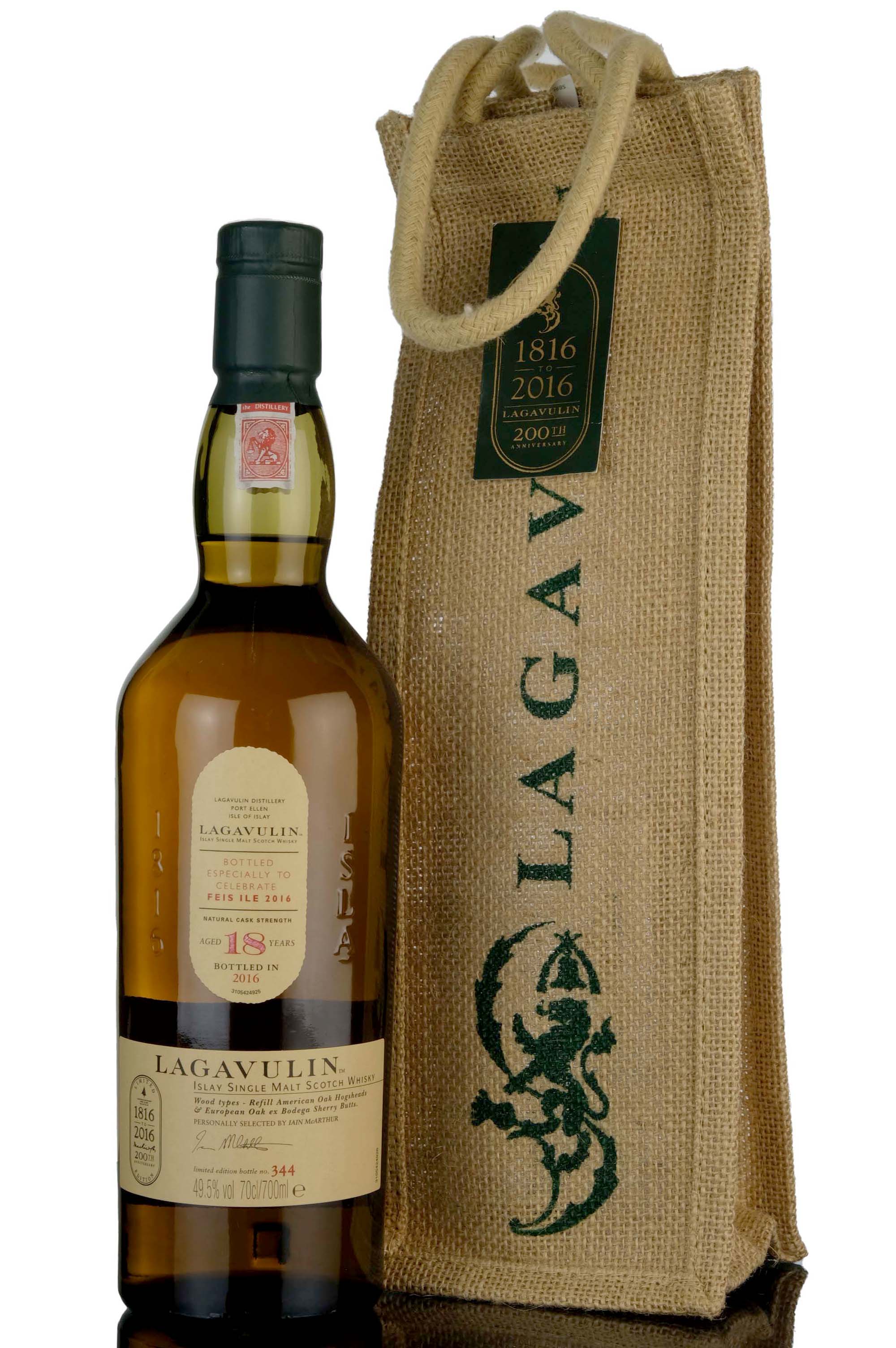Lagavulin 18 Year Old - Festival 2016 - 200th Anniversary Edition
