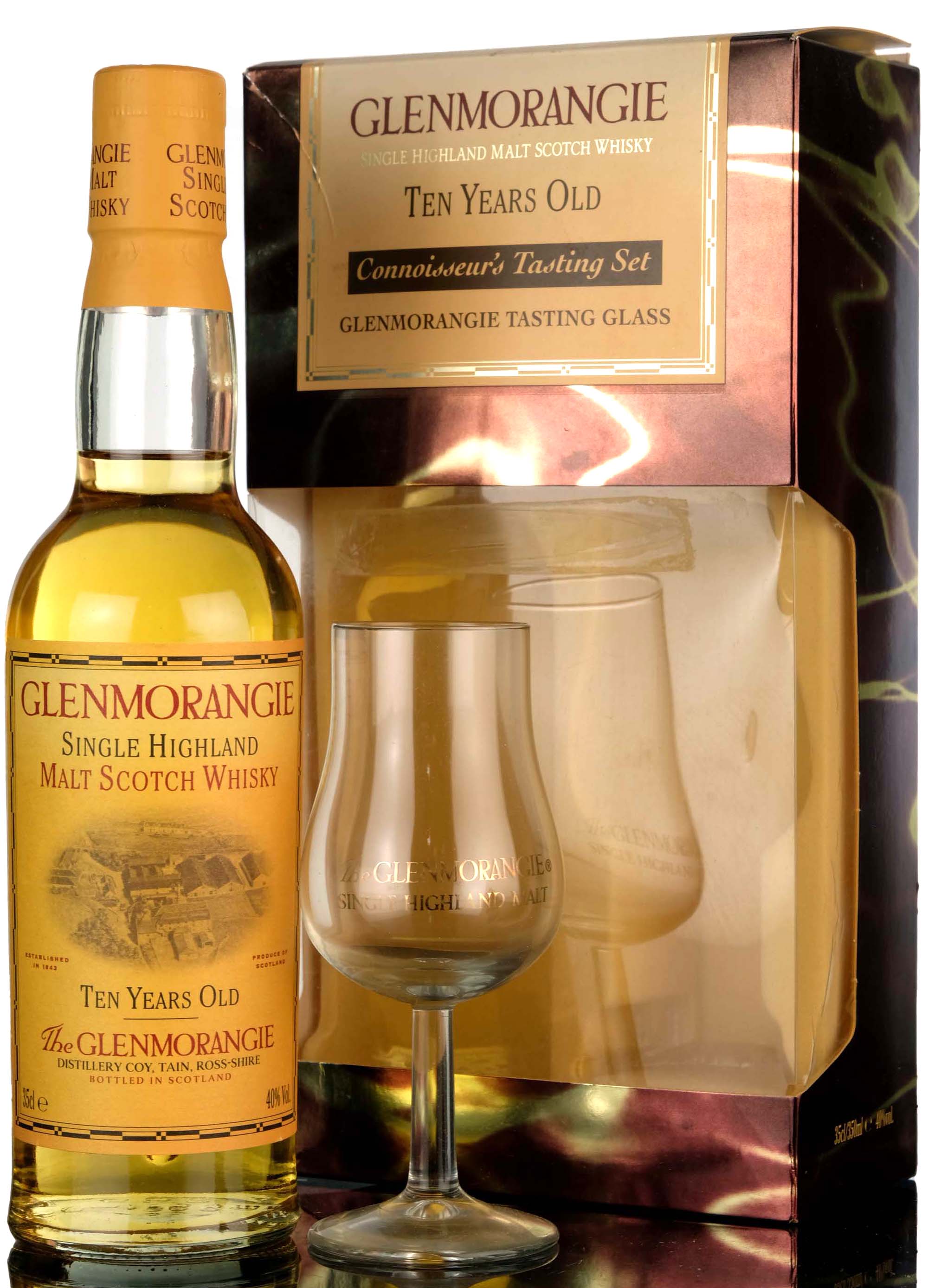 Glenmorangie 10 Year Old - Half Bottle - Presentation Set