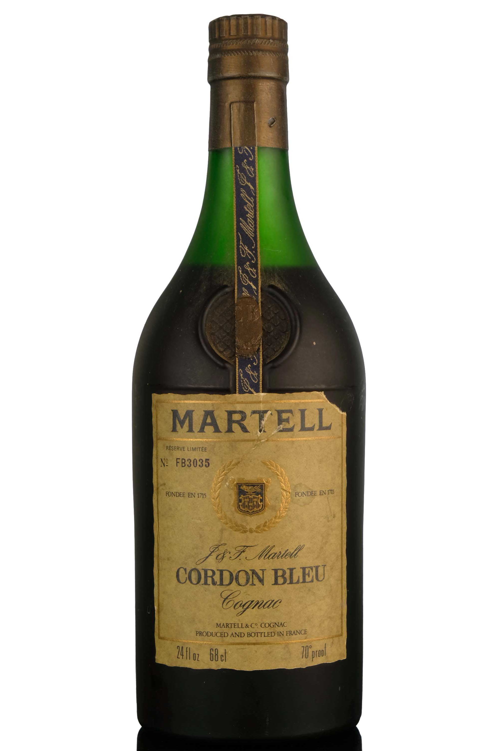 Martell Cordon Bleu Cognac - 1970s