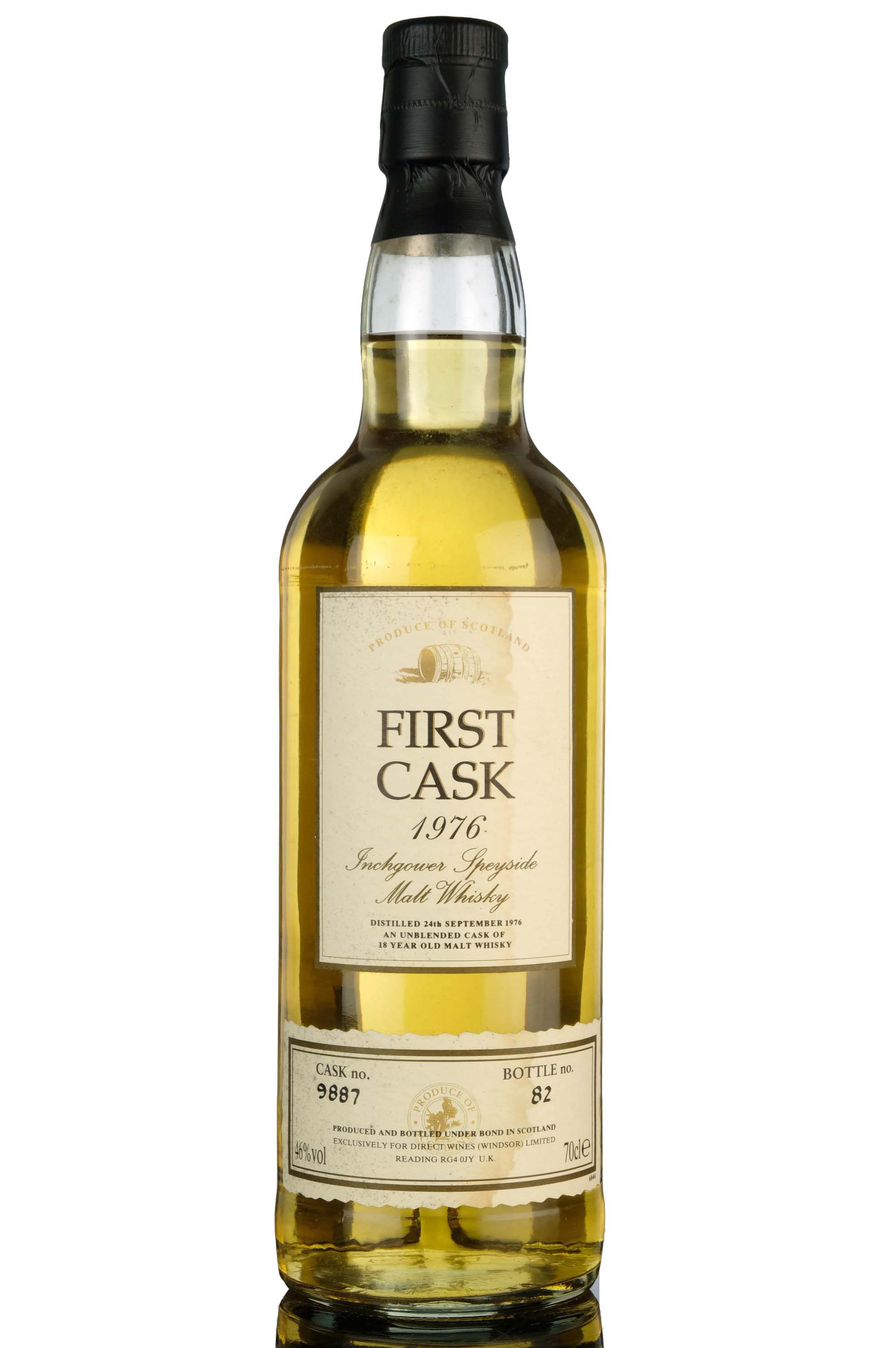 Inchgower 1976 - 18 Year Old - First Cask - Single Cask 9891