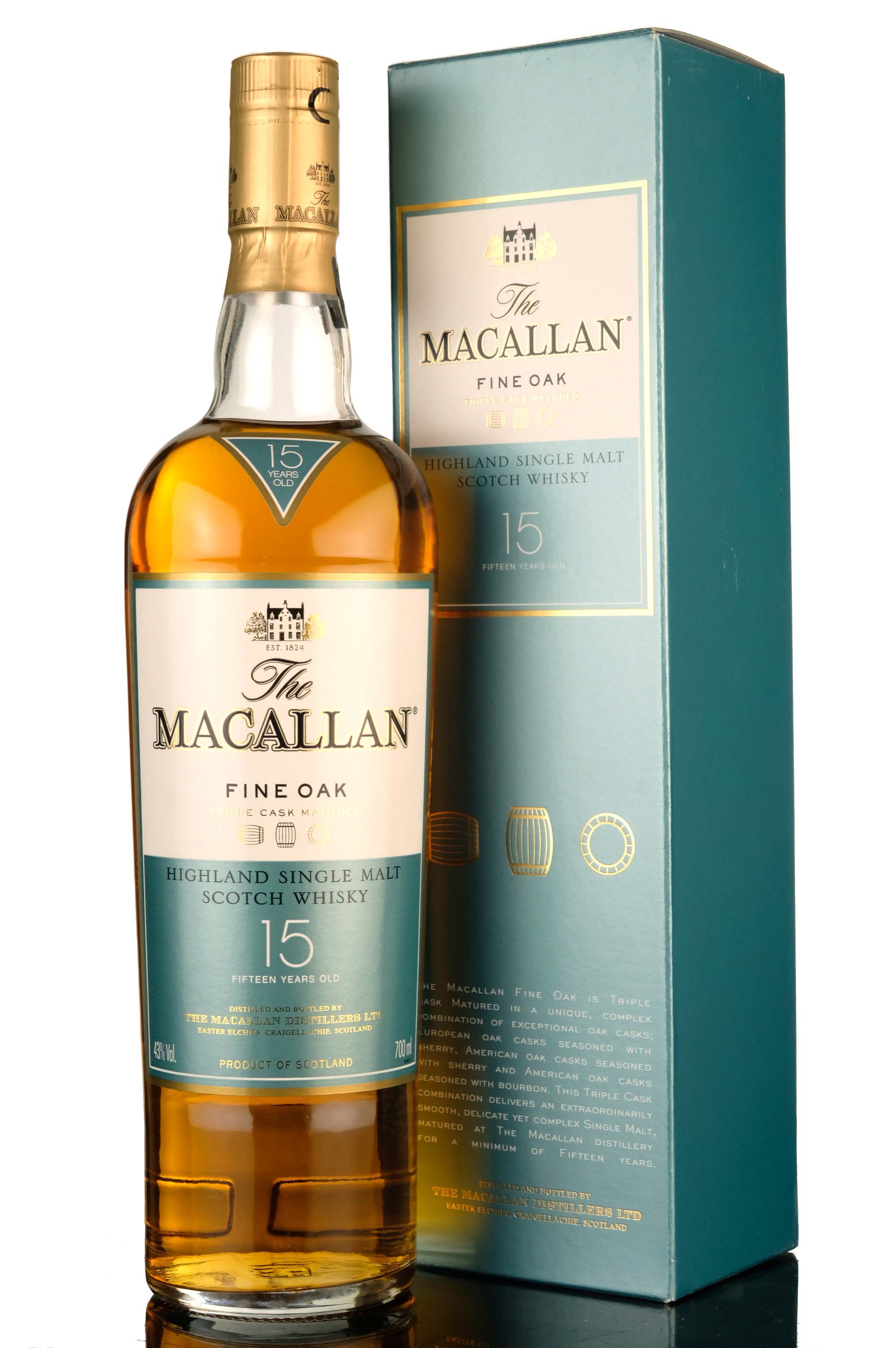 Macallan 15 Year Old - Fine Oak - Mid 2000s