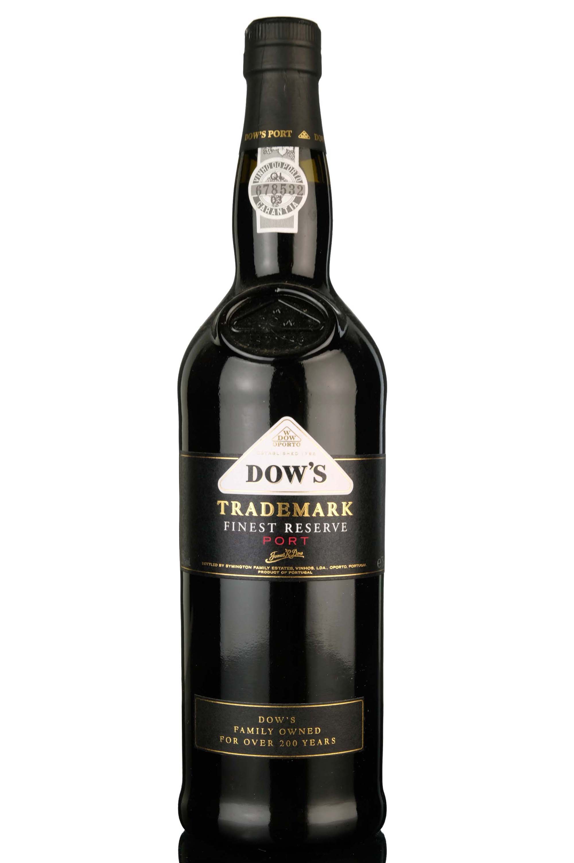 Dows Trademark Finest Reserve Port