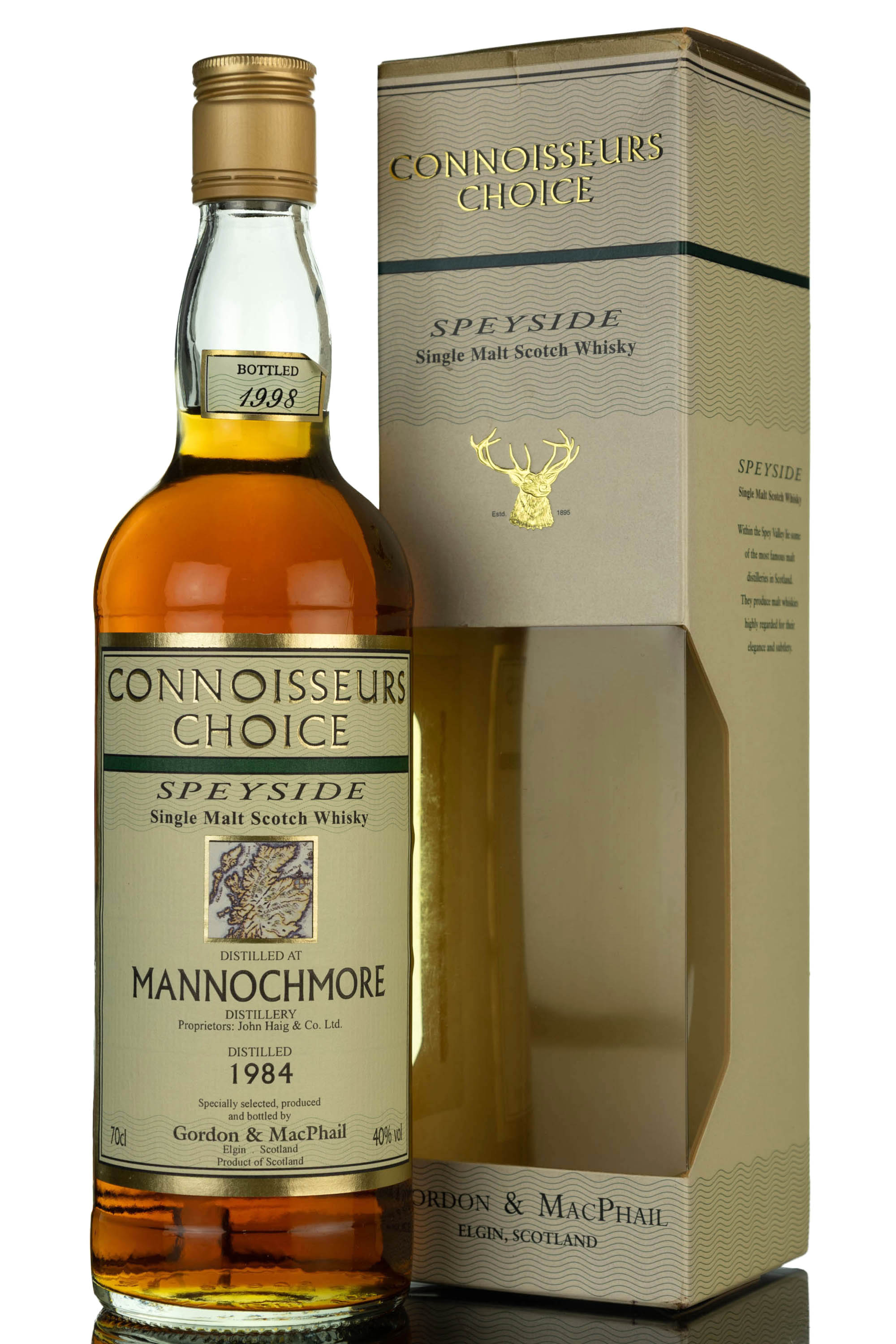 Mannochmore 1984-1998 - Gordon & MacPhail - Connoisseurs Choice