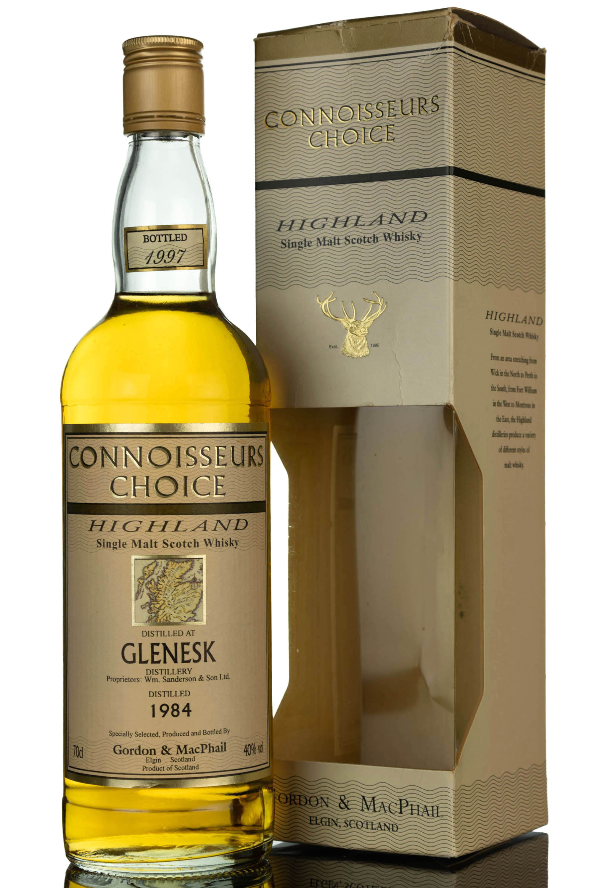 Glenesk 1984-1997 - Gordon & MacPhail - Connoisseurs Choice