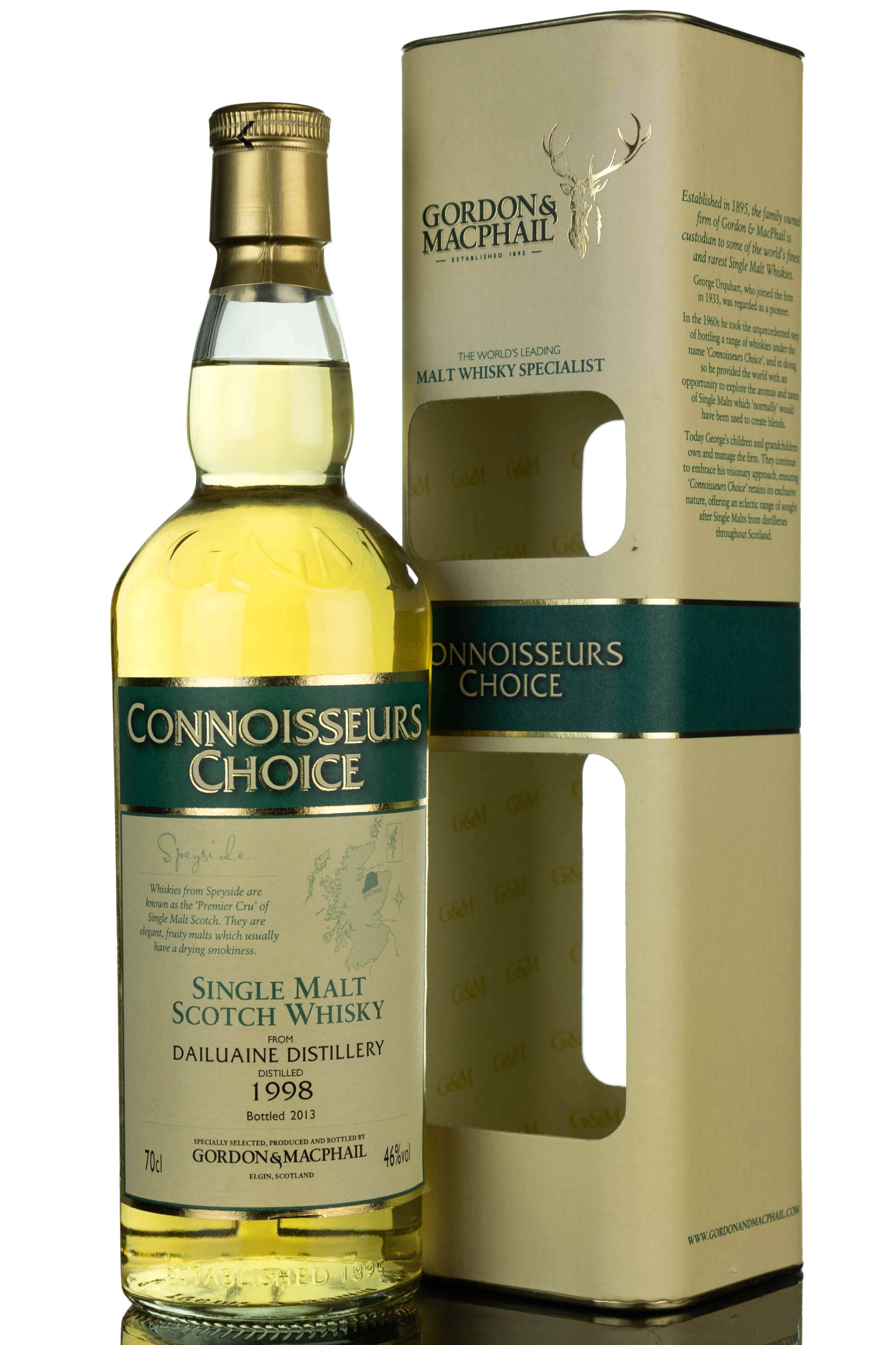 Dailuaine 1998-2013 - Gordon & MacPhail - Connoisseurs Choice