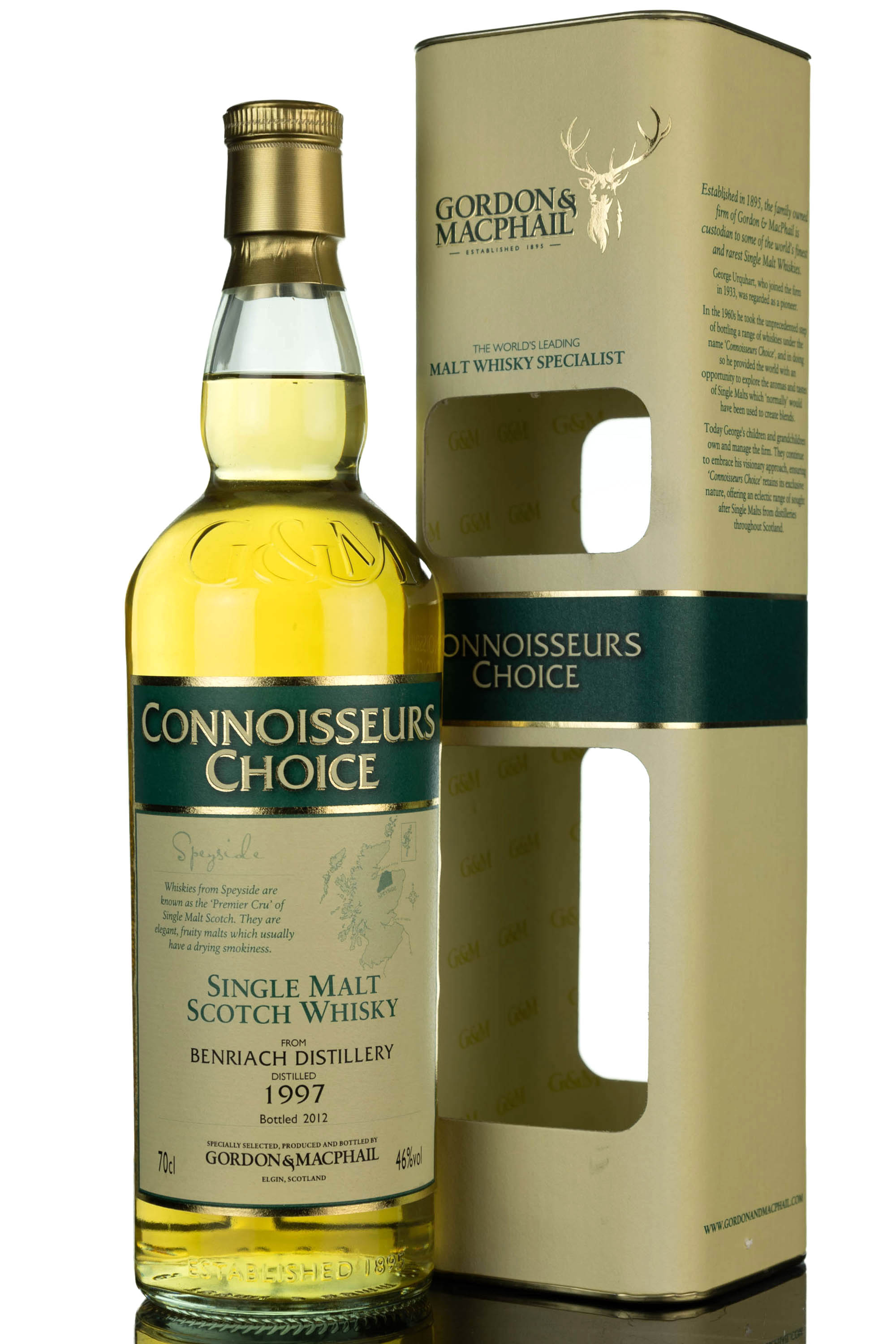 Benriach 1997-2012 - Gordon & MacPhail - Connoisseurs Choice