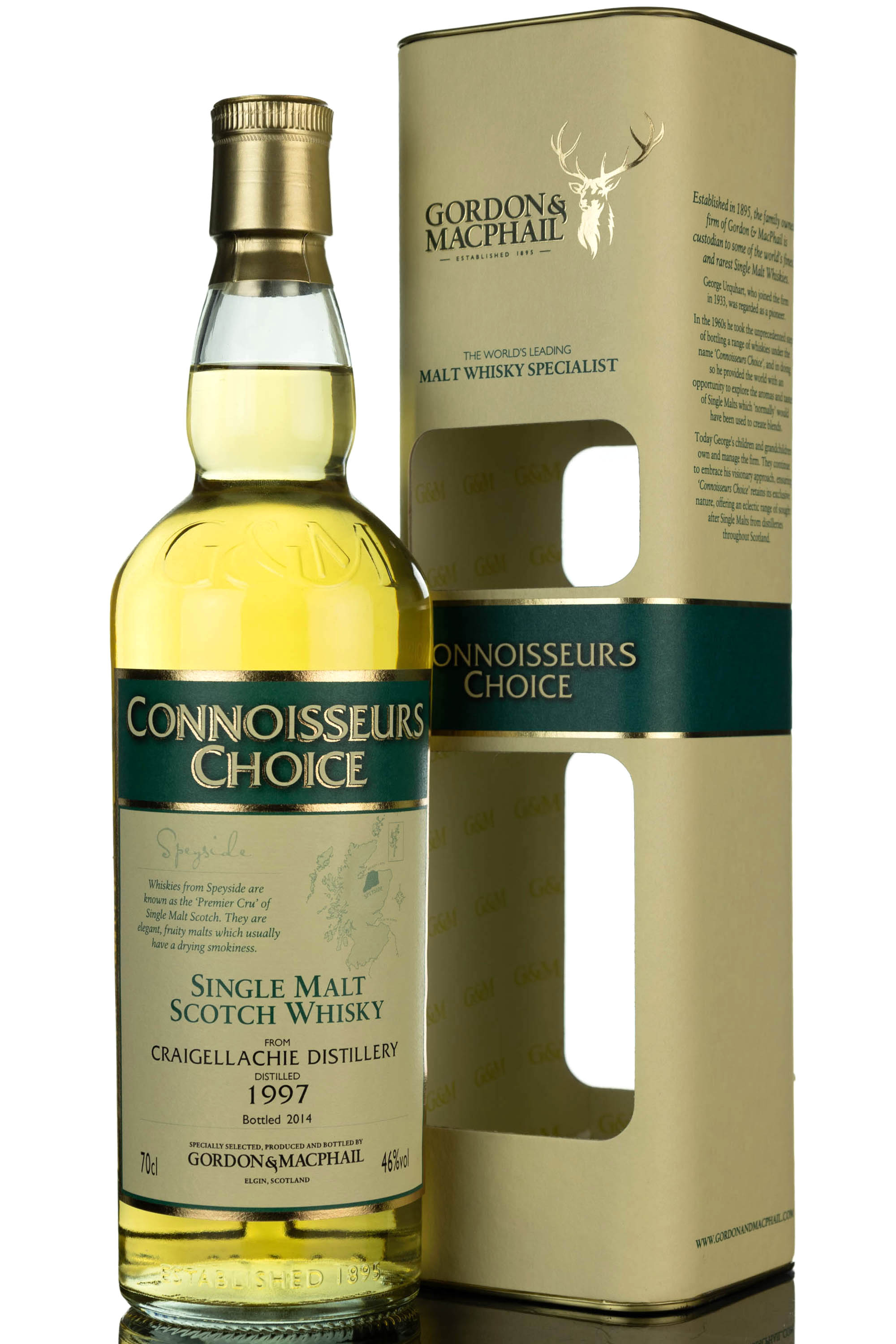 Craigellachie 1997-2014 - Gordon & MacPhail - Connoisseurs Choice