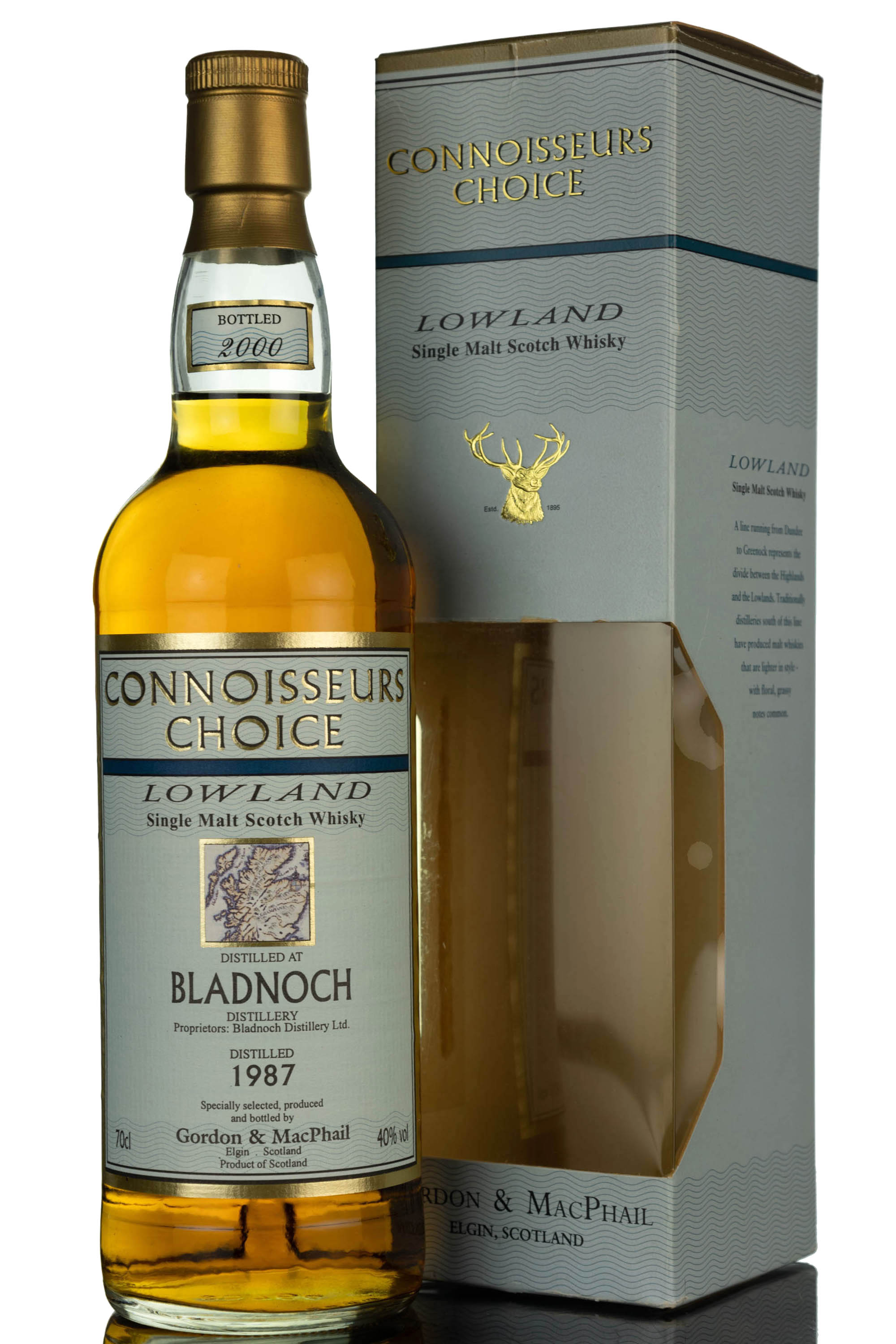 Bladnoch 1987-2000 - Gordon & MacPhail - Connoisseurs Choice