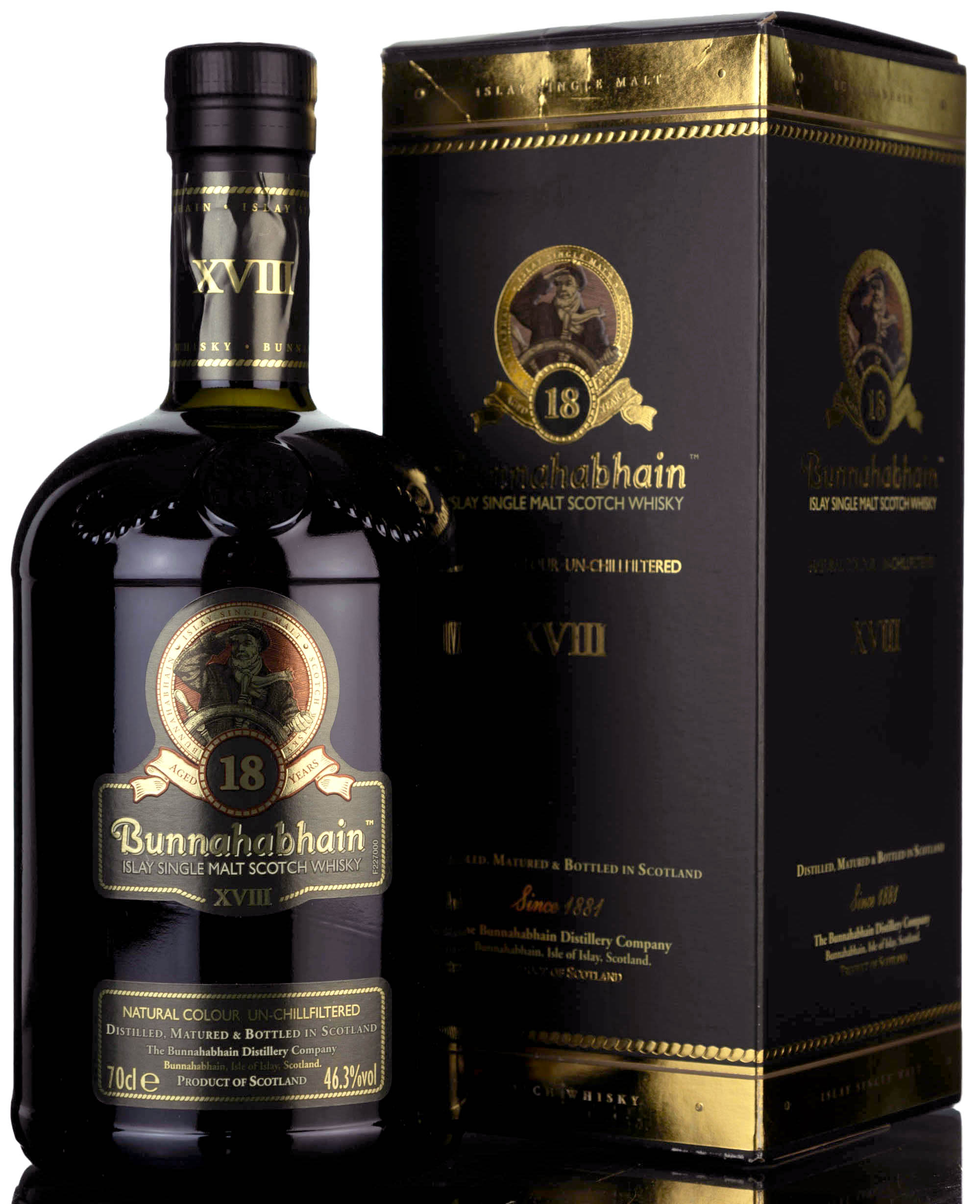 Bunnahabhain 18 Year Old - XVIII - 46.3%