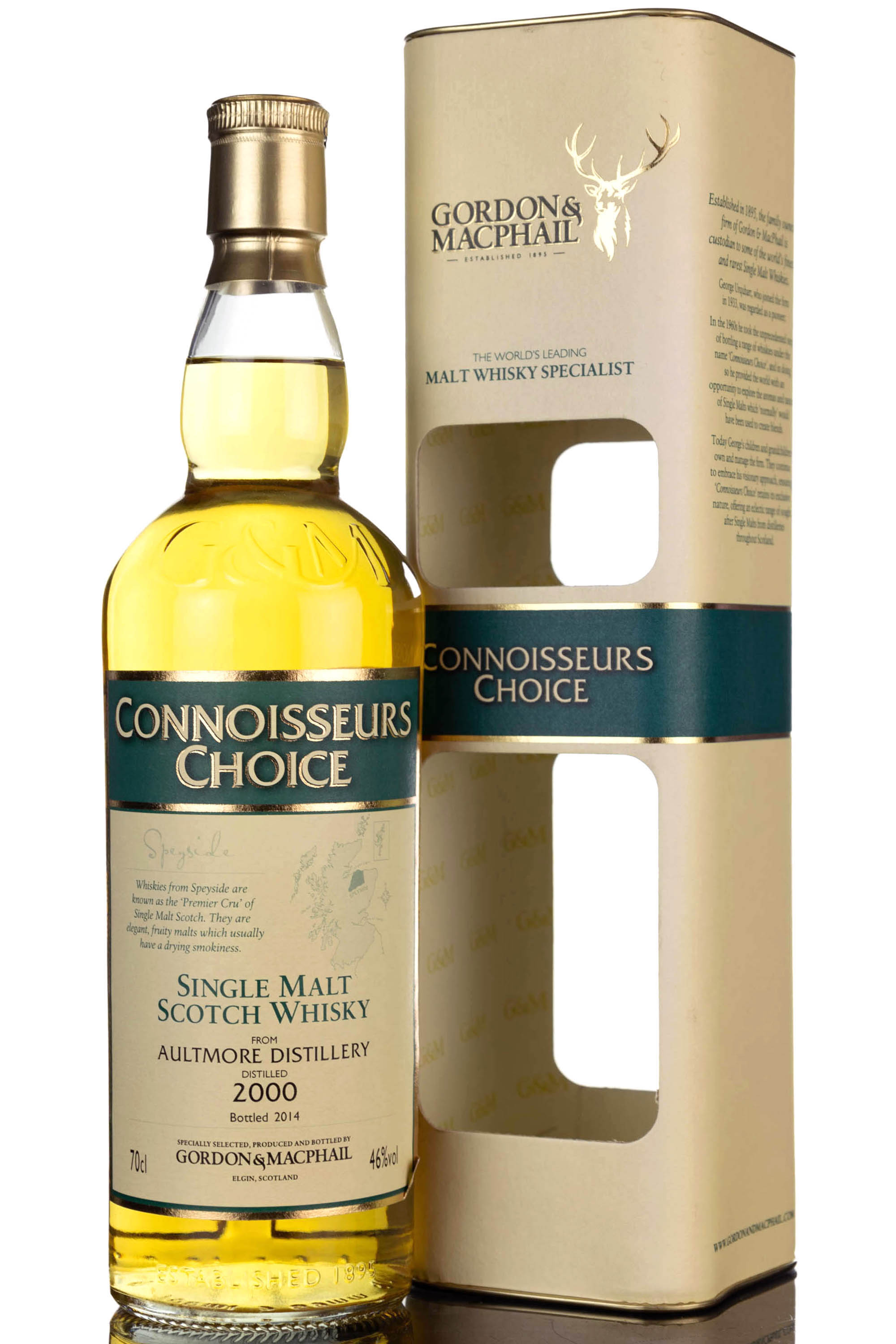 Aultmore 2000-2014 - Gordon & MacPhail - Connoisseurs Choice